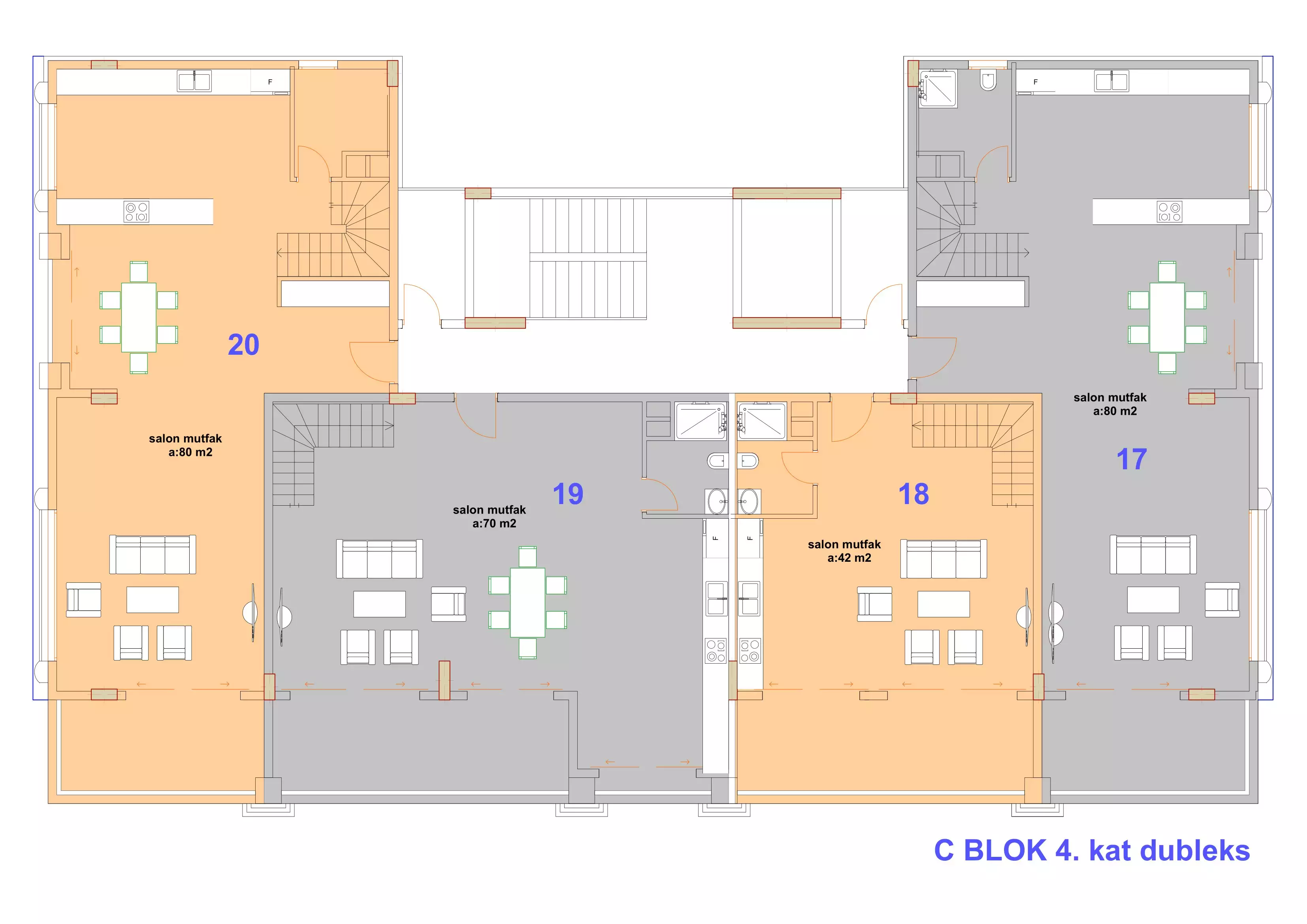 Flat 60m² in Turkey, Kargicak. Priced at 389000€ rent photo-43
