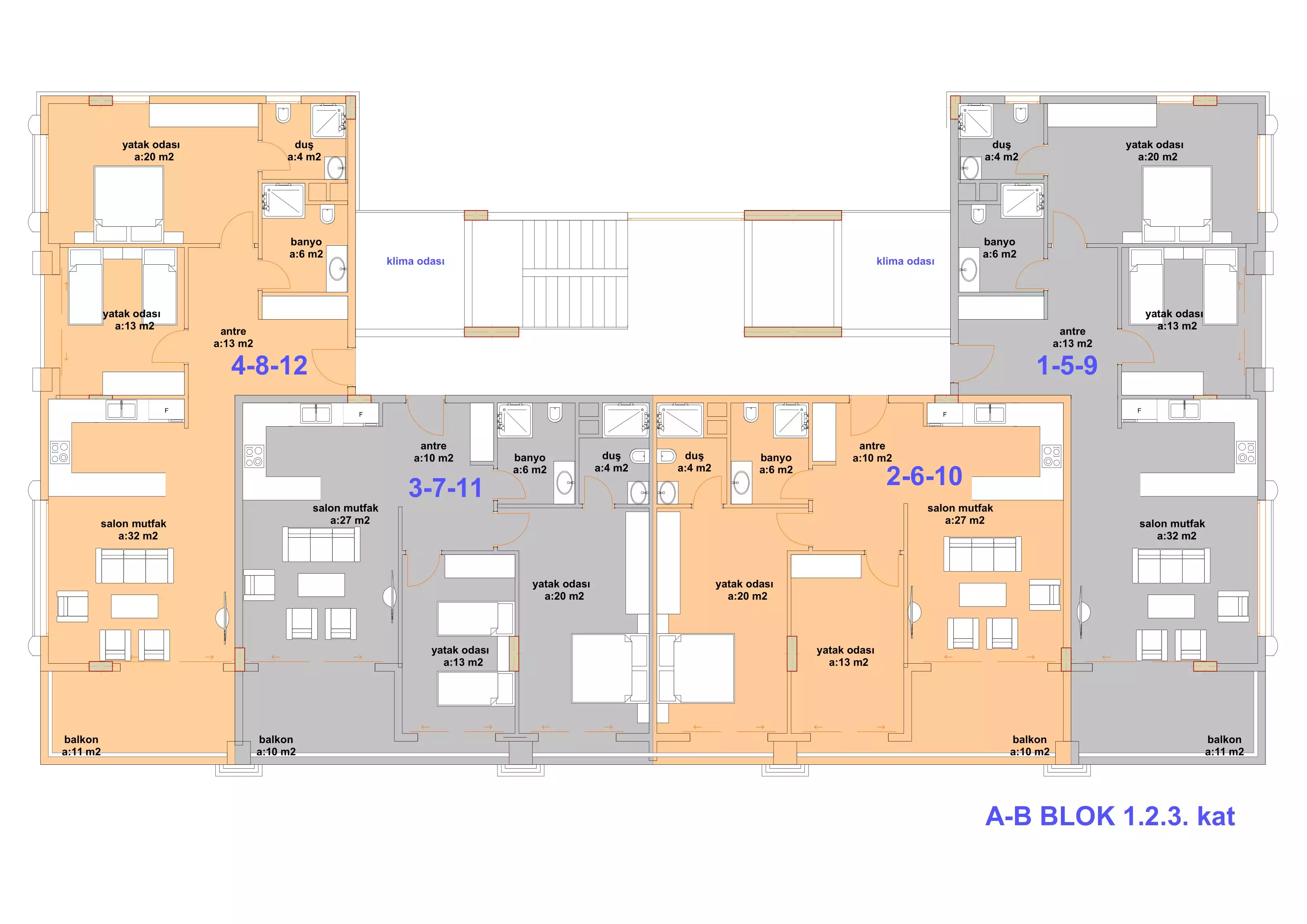 Flat 60m² in Turkey, Kargicak. Priced at 389000€ rent photo-44