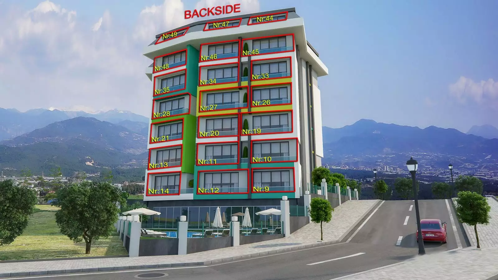 Flat 52m² in Turkey, Alania. Priced at 85000€ rent photo-14