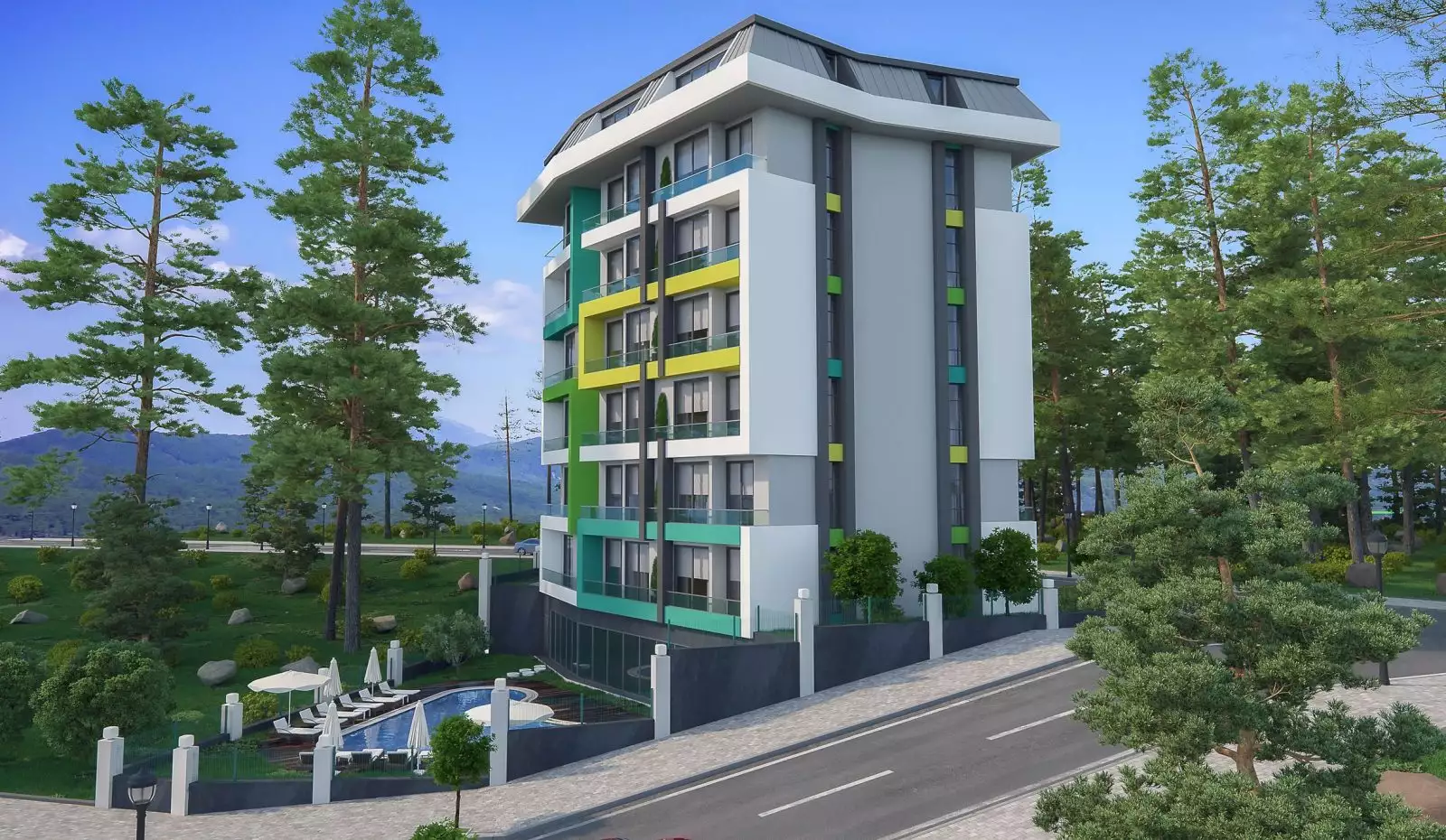 Flat 52m² in Turkey, Alania. Priced at 85000€ rent photo-16