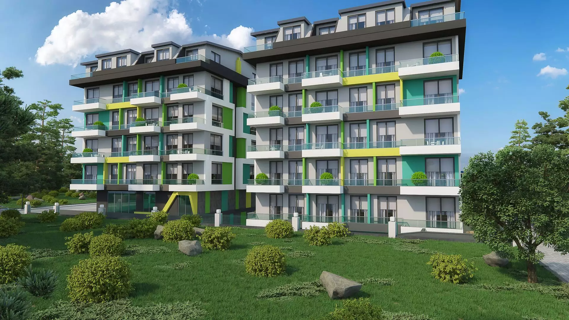 Flat 60m² in Turkey, Alania. Priced at 88000€ rent photo-3