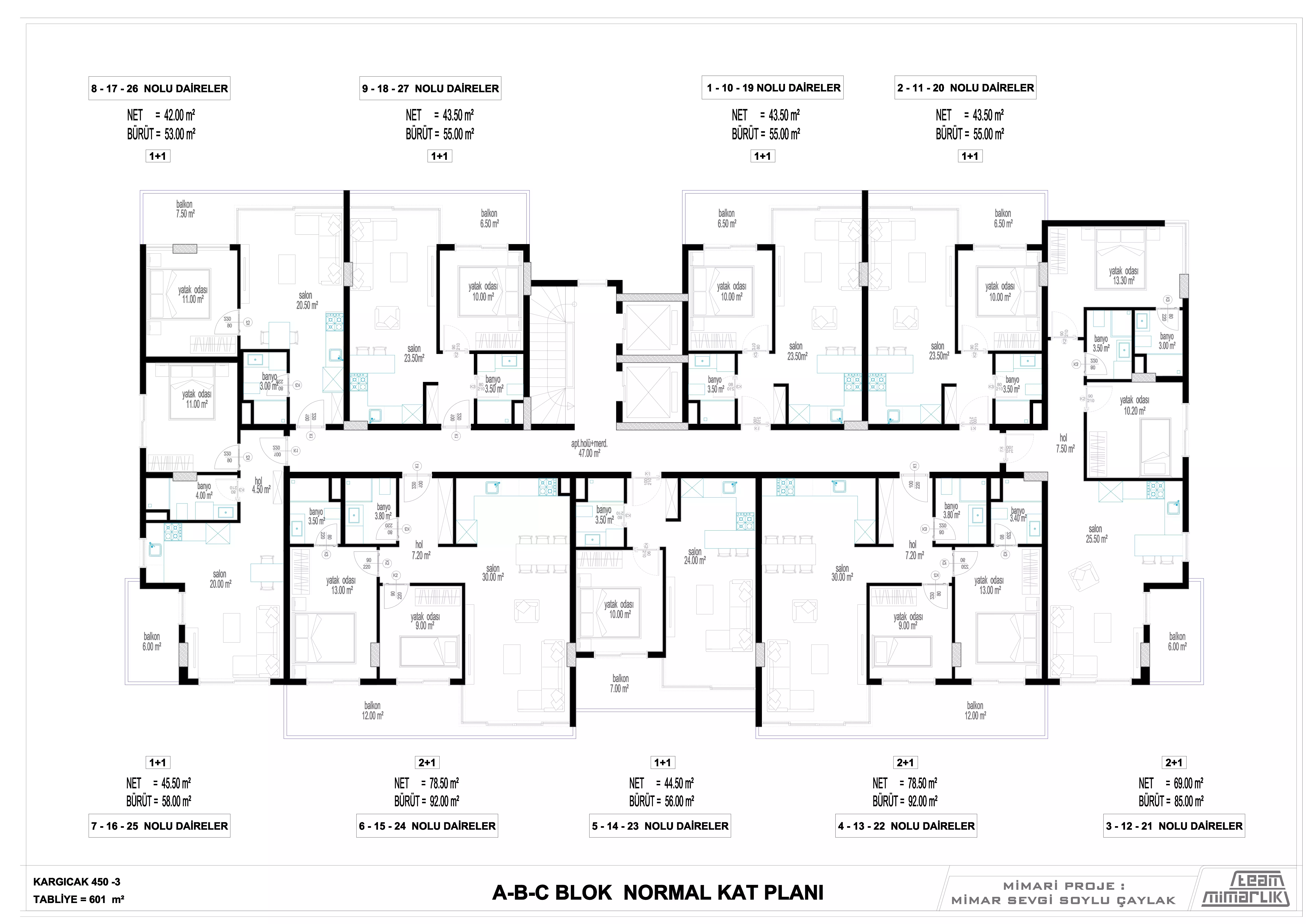 Flat 55m² in Turkey, Kargicak. Priced at 120000€ rent photo-38