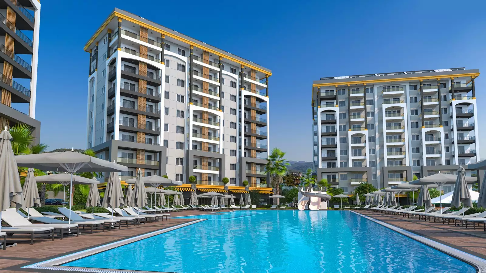 Flat 46m² in Turkey, Alania. Priced at 139000€ rent photo-2