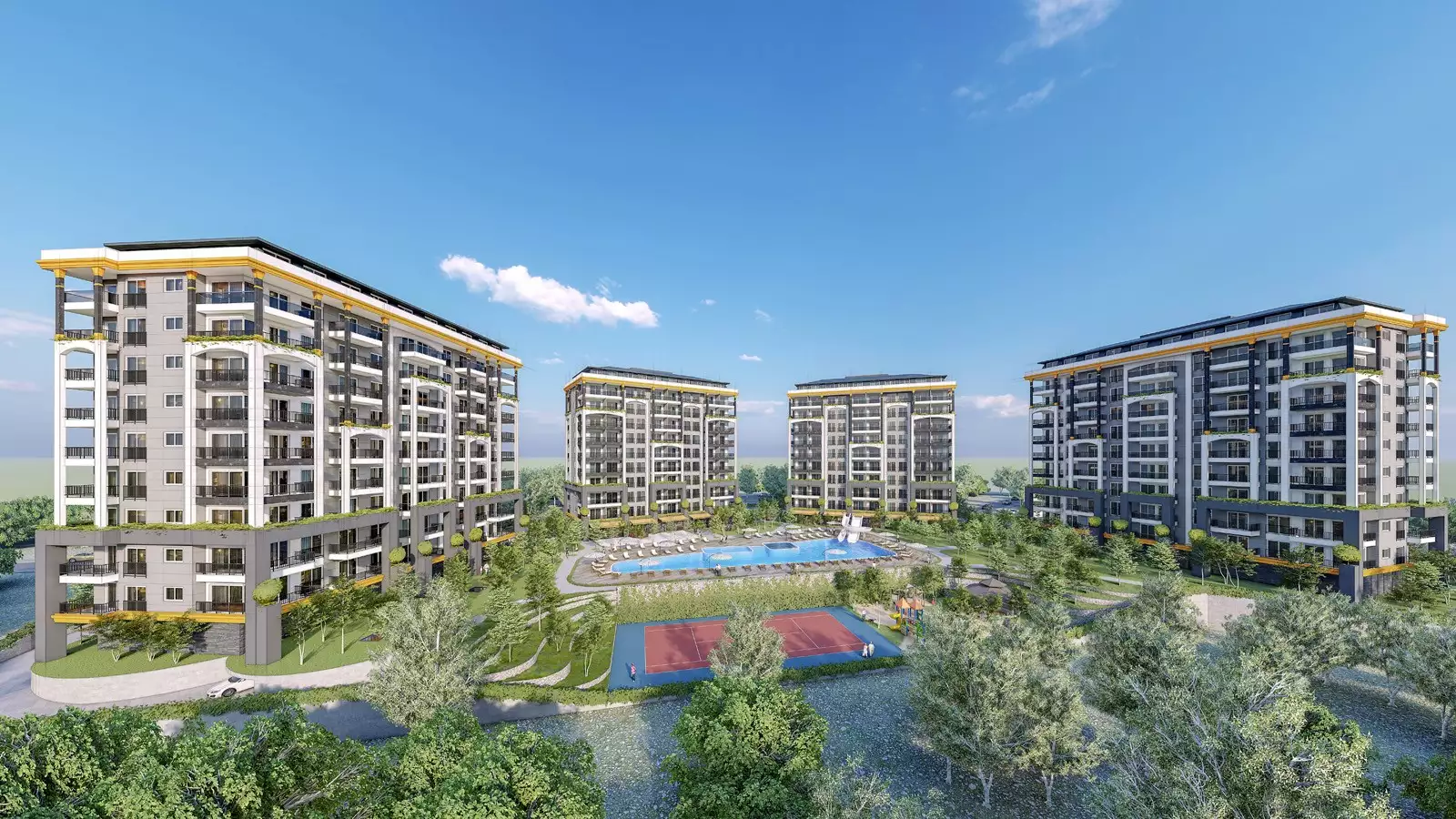 Flat 46m² in Turkey, Alania. Priced at 139000€ rent photo-6