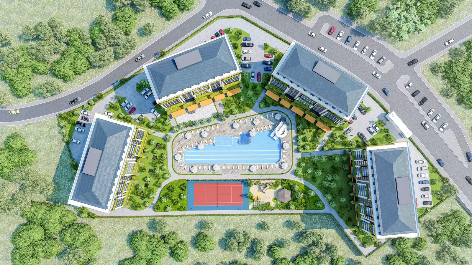 Flat 46m² in Turkey, Alania. Priced at 139000€ rent photo-9