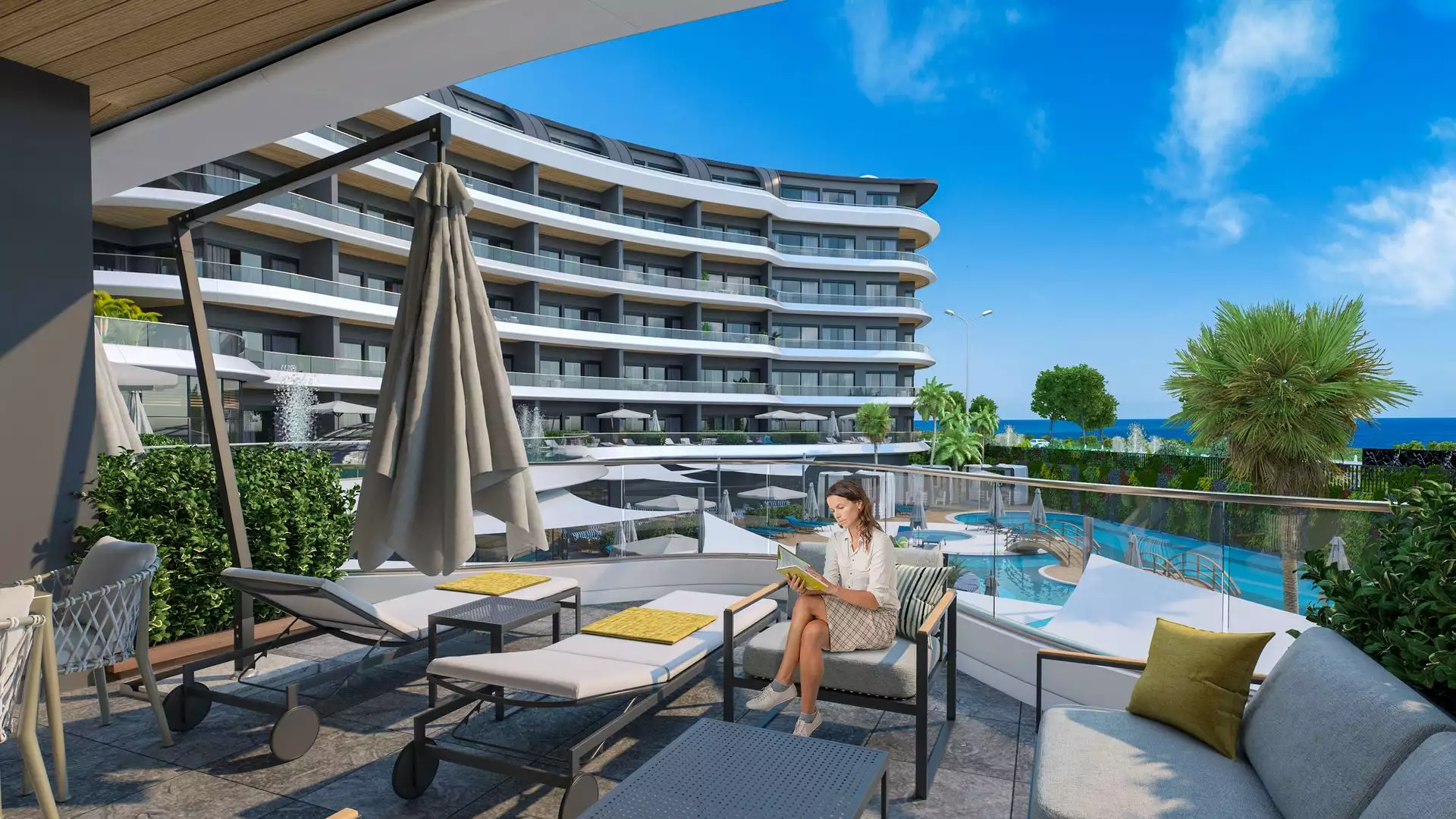 Flat 62m² in Turkey, Kargicak. Priced at 260000€ rent photo-3