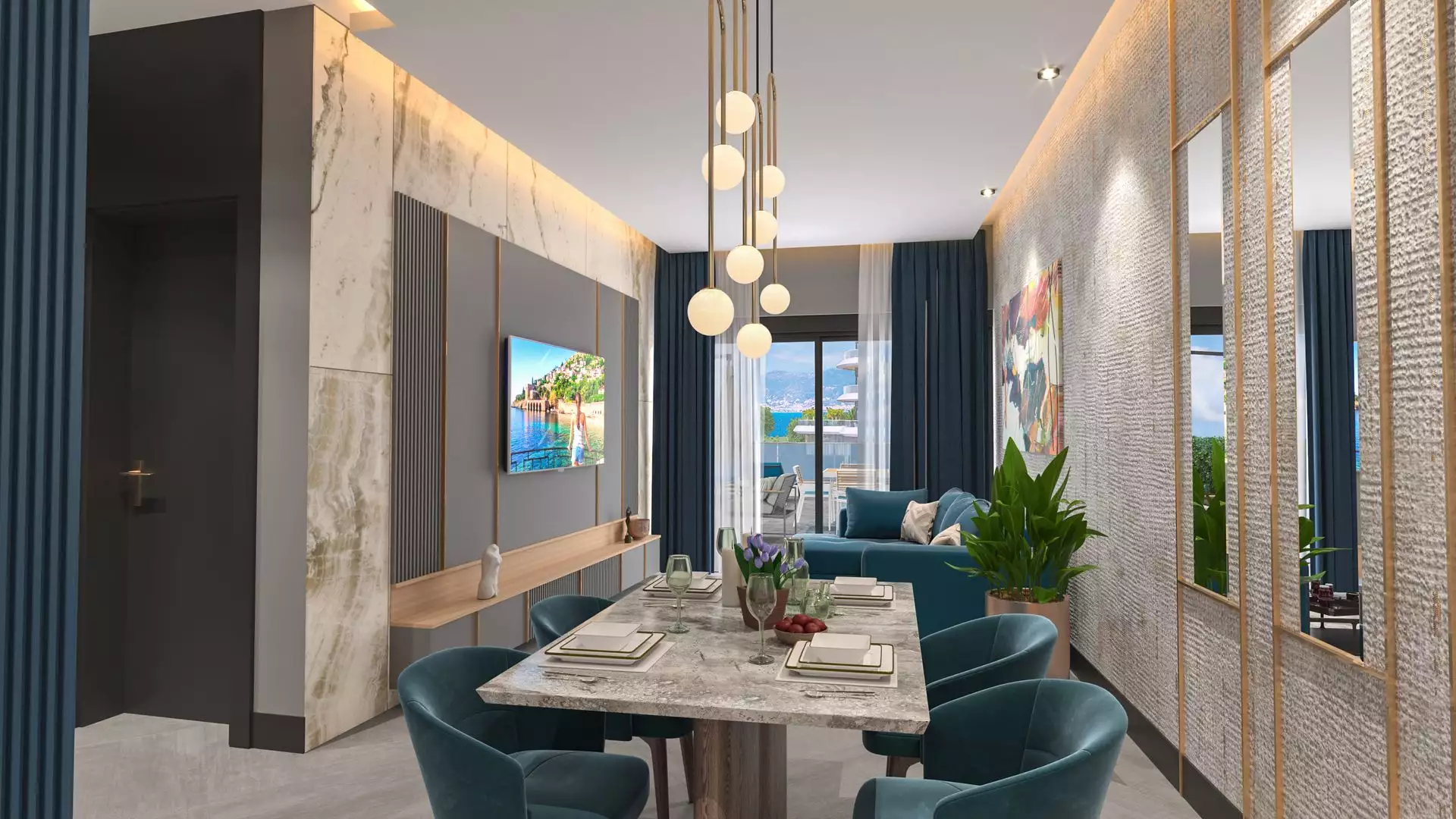 Flat 62m² in Turkey, Kargicak. Priced at 260000€ rent photo-26