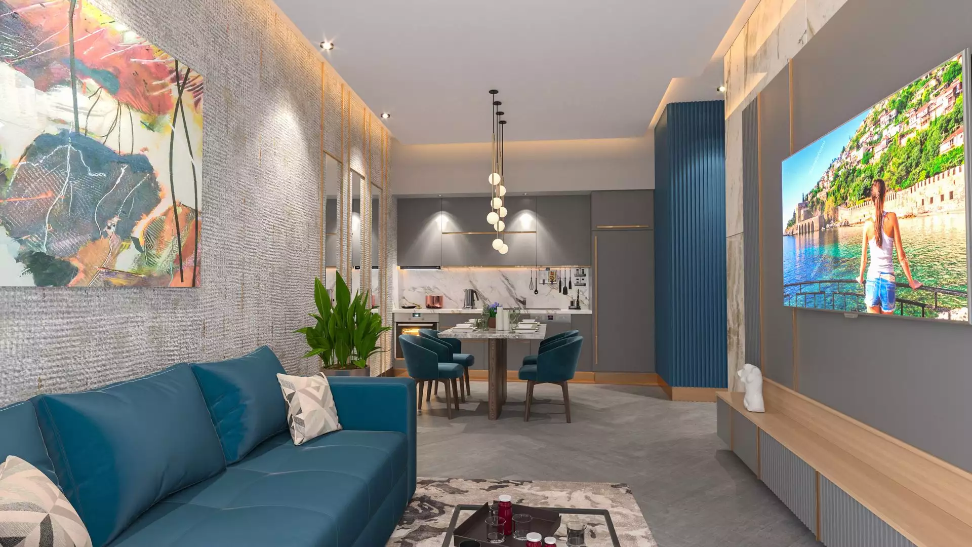 Flat 62m² in Turkey, Kargicak. Priced at 260000€ rent photo-29