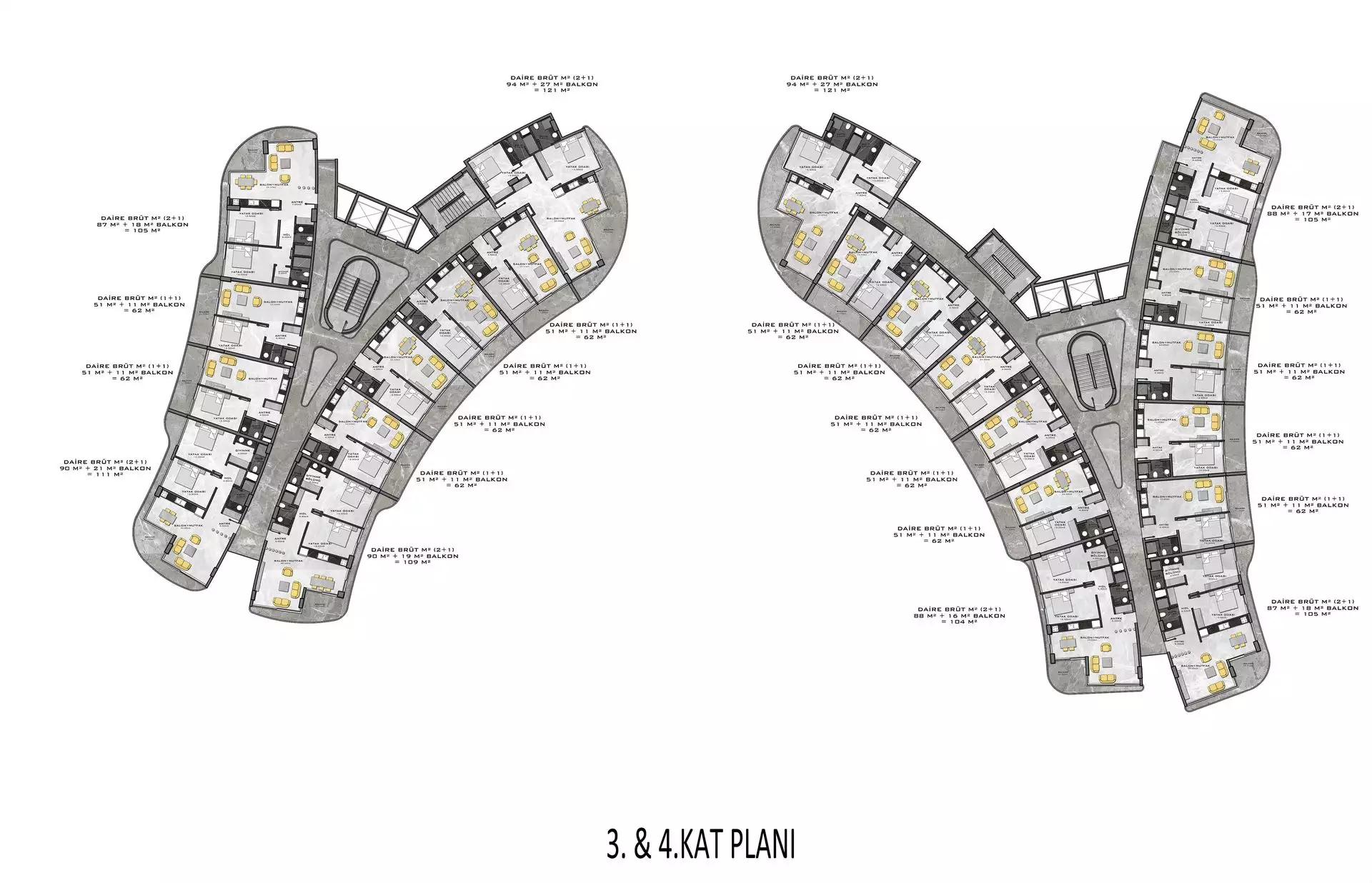 Flat 62m² in Turkey, Kargicak. Priced at 260000€ rent photo-36