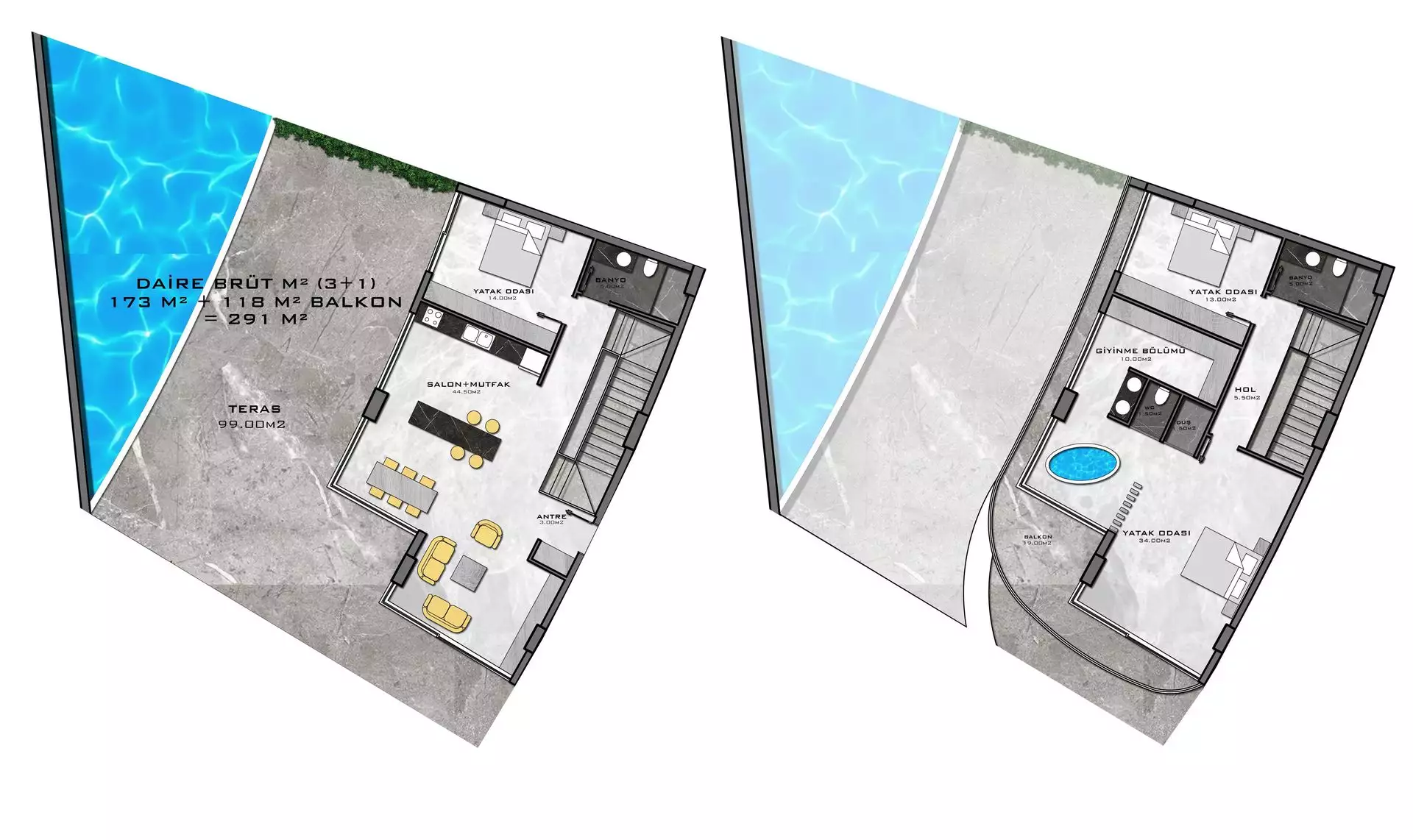 Flat 62m² in Turkey, Kargicak. Priced at 260000€ rent photo-40