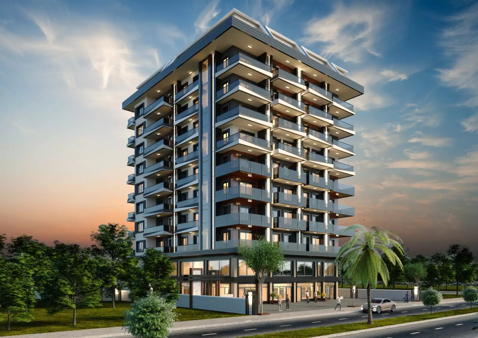 Flat 58m² in Turkey, Alania. Priced at 192000€ rent photo-6