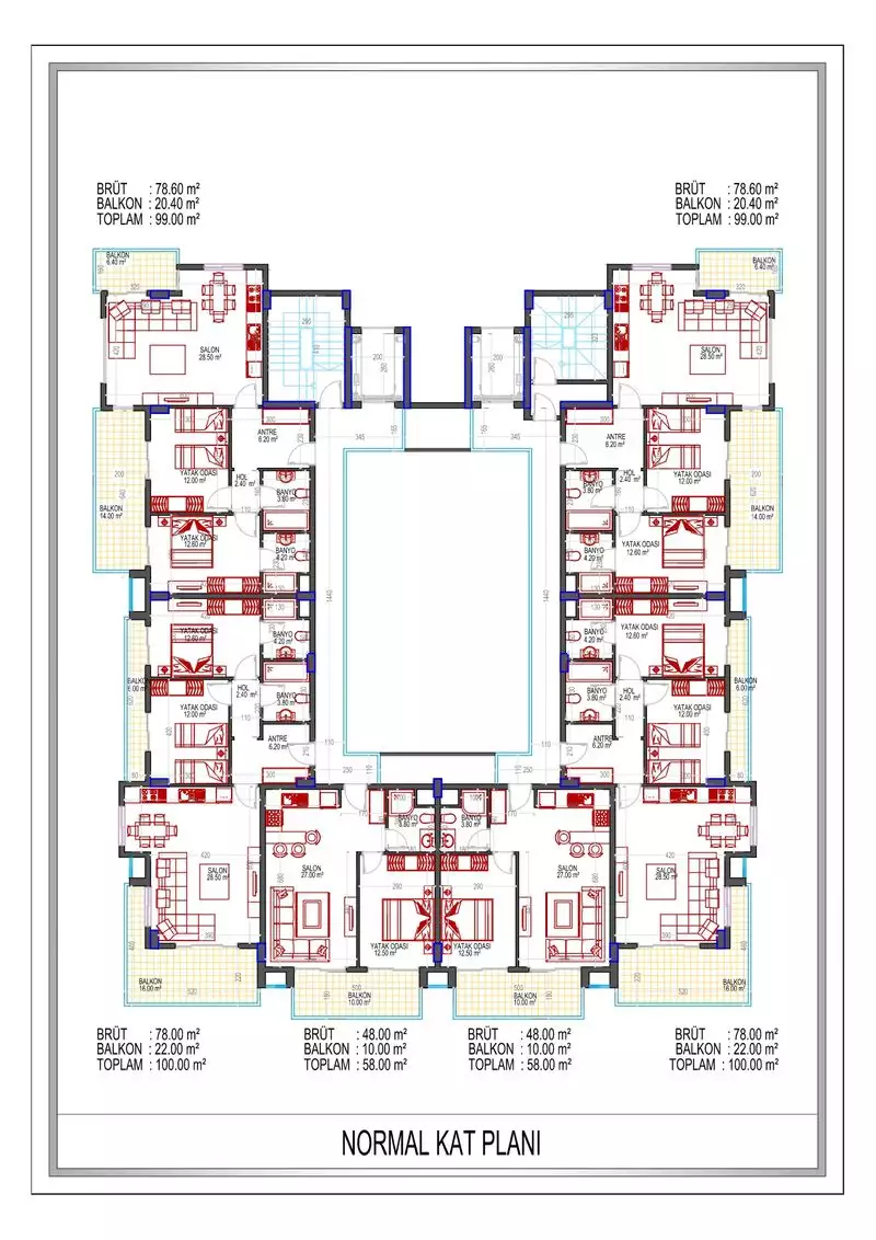 Flat 58m² in Turkey, Alania. Priced at 192000€ rent photo-13