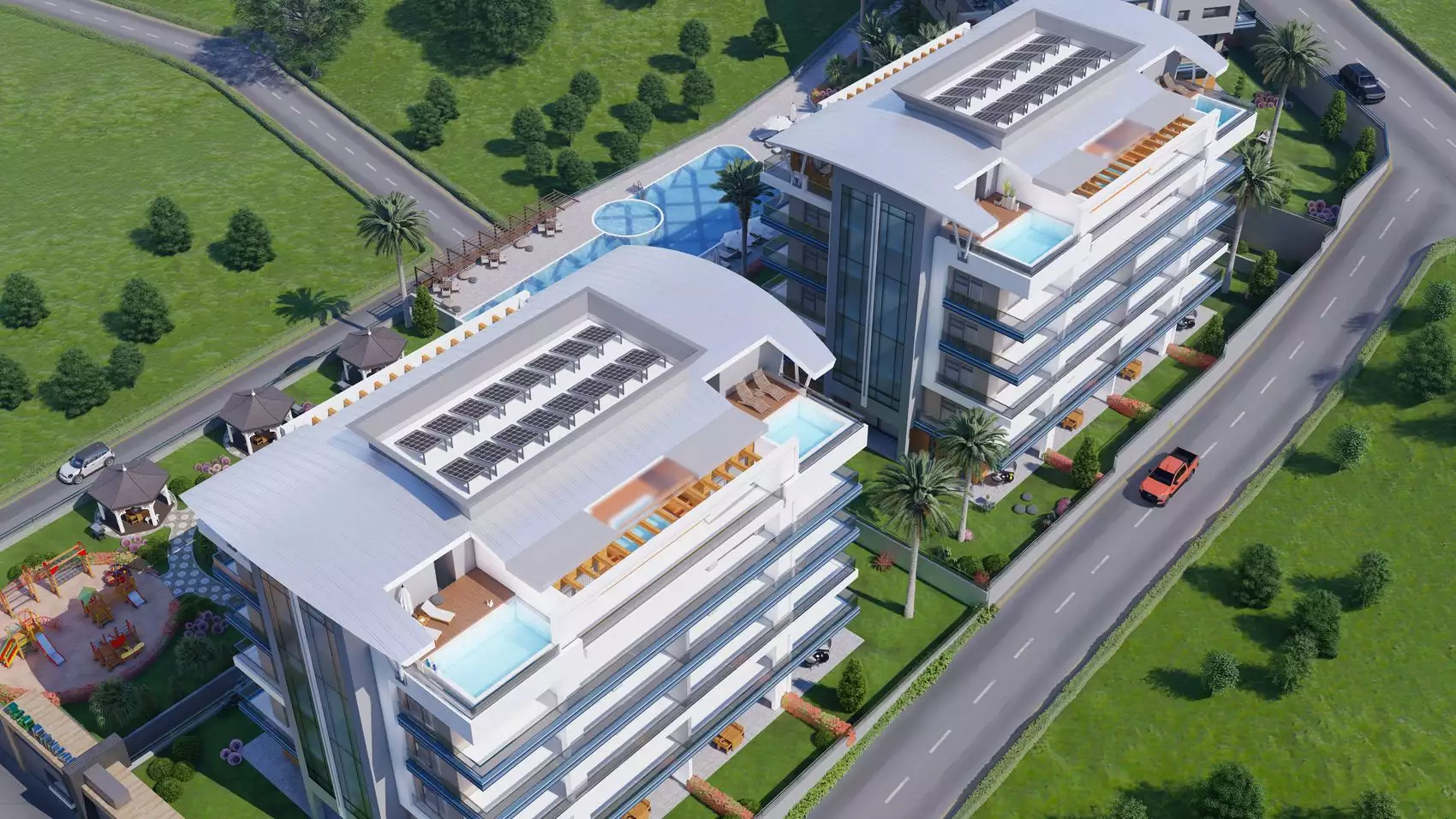 Flat 63m² in Turkey, Kargicak. Priced at 189000€ rent photo-5