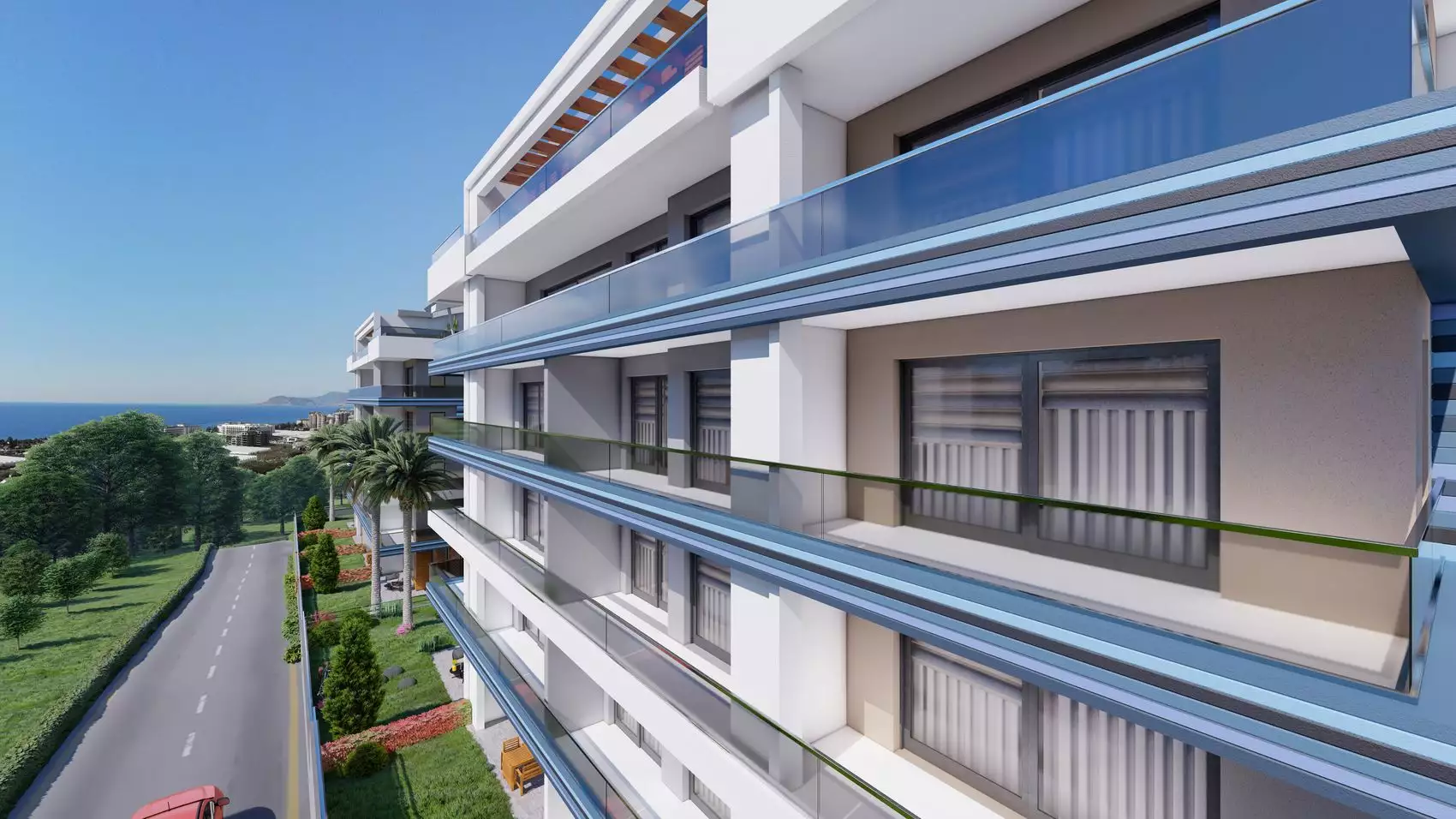 Flat 63m² in Turkey, Kargicak. Priced at 189000€ rent photo-17