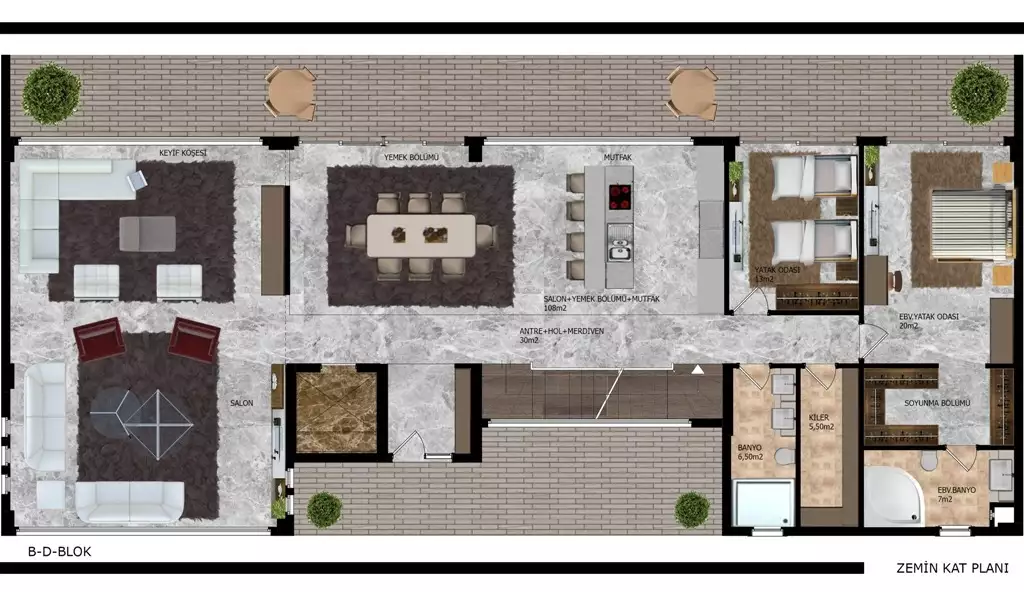 Villa 400m² in Turkey, Kargicak. Priced at 2450000€ rent photo-22