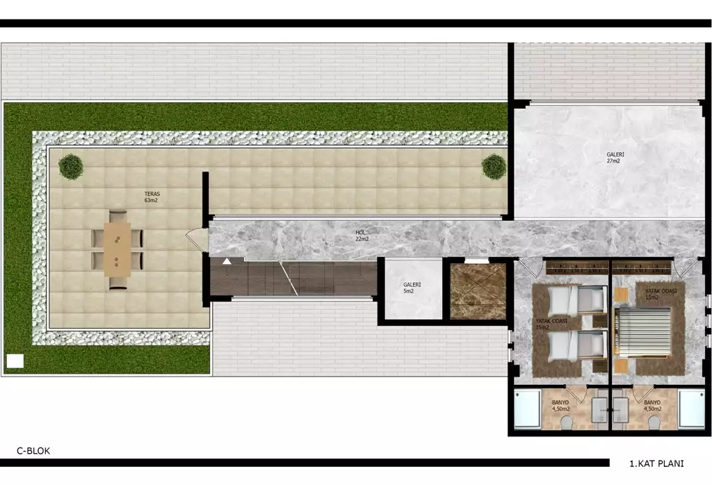 Villa 400m² in Turkey, Kargicak. Priced at 2450000€ rent photo-23