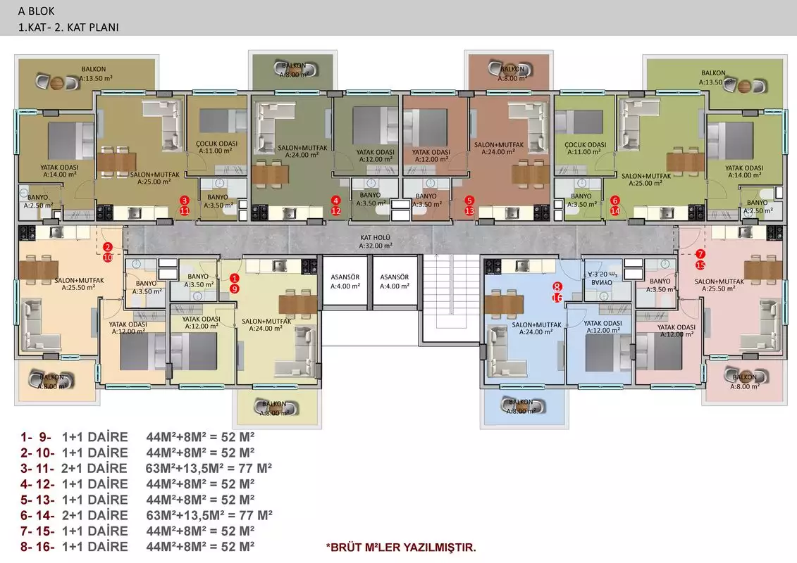 Flat 48m² in Portugal, Alcobasa. Priced at 165000€ rent photo-45