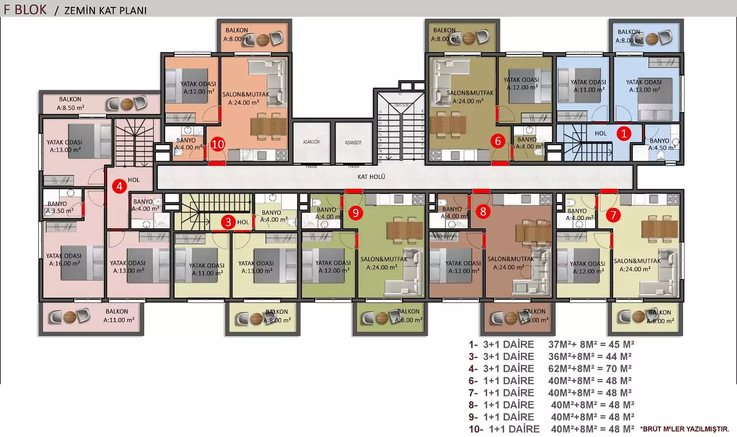 Flat 48m² in Portugal, Alcobasa. Priced at 165000€ rent photo-65