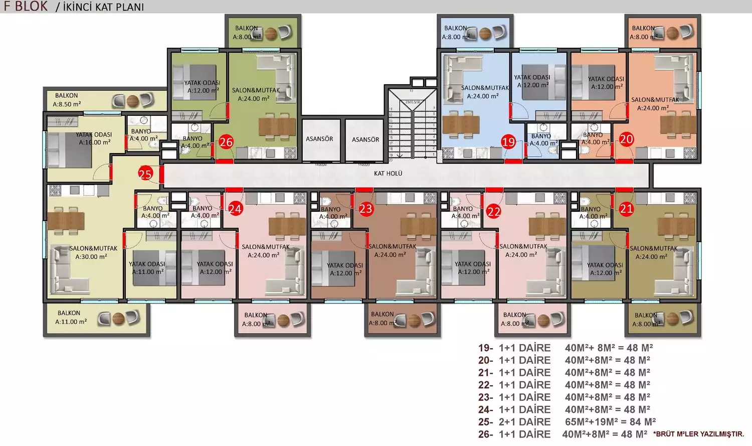 Flat 48m² in Portugal, Alcobasa. Priced at 165000€ rent photo-67