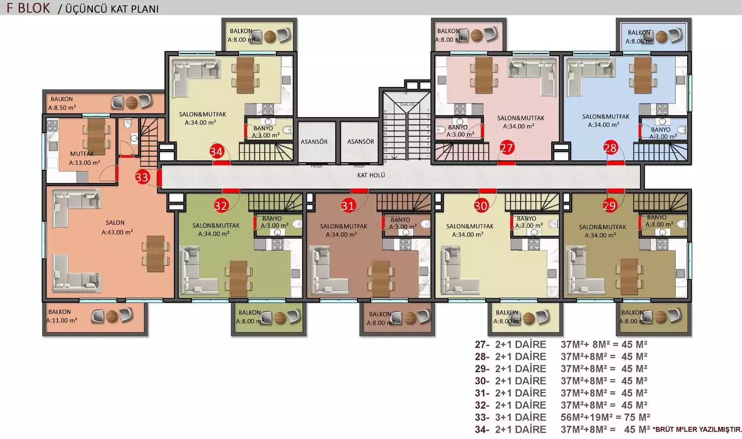 Flat 48m² in Portugal, Alcobasa. Priced at 165000€ rent photo-68