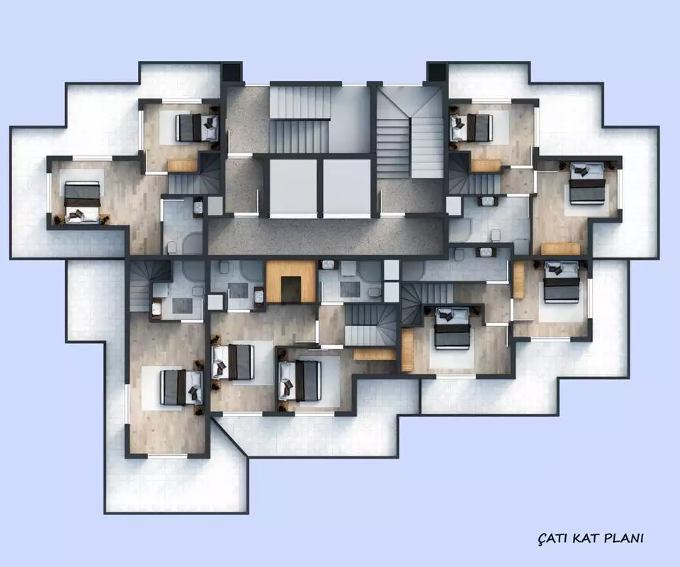 Flat 65m² in Turkey, Avsallar. Priced at 150000€ rent photo-28