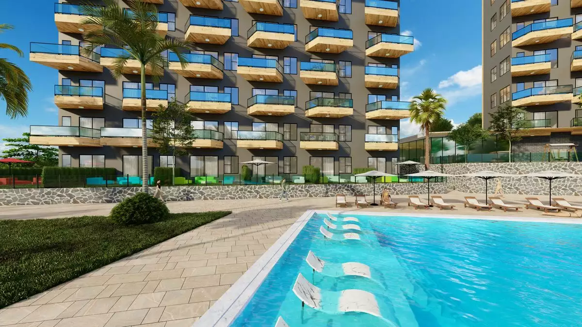 Flat 55m² in Turkey, Avsallar. Priced at 70000€ rent photo-39