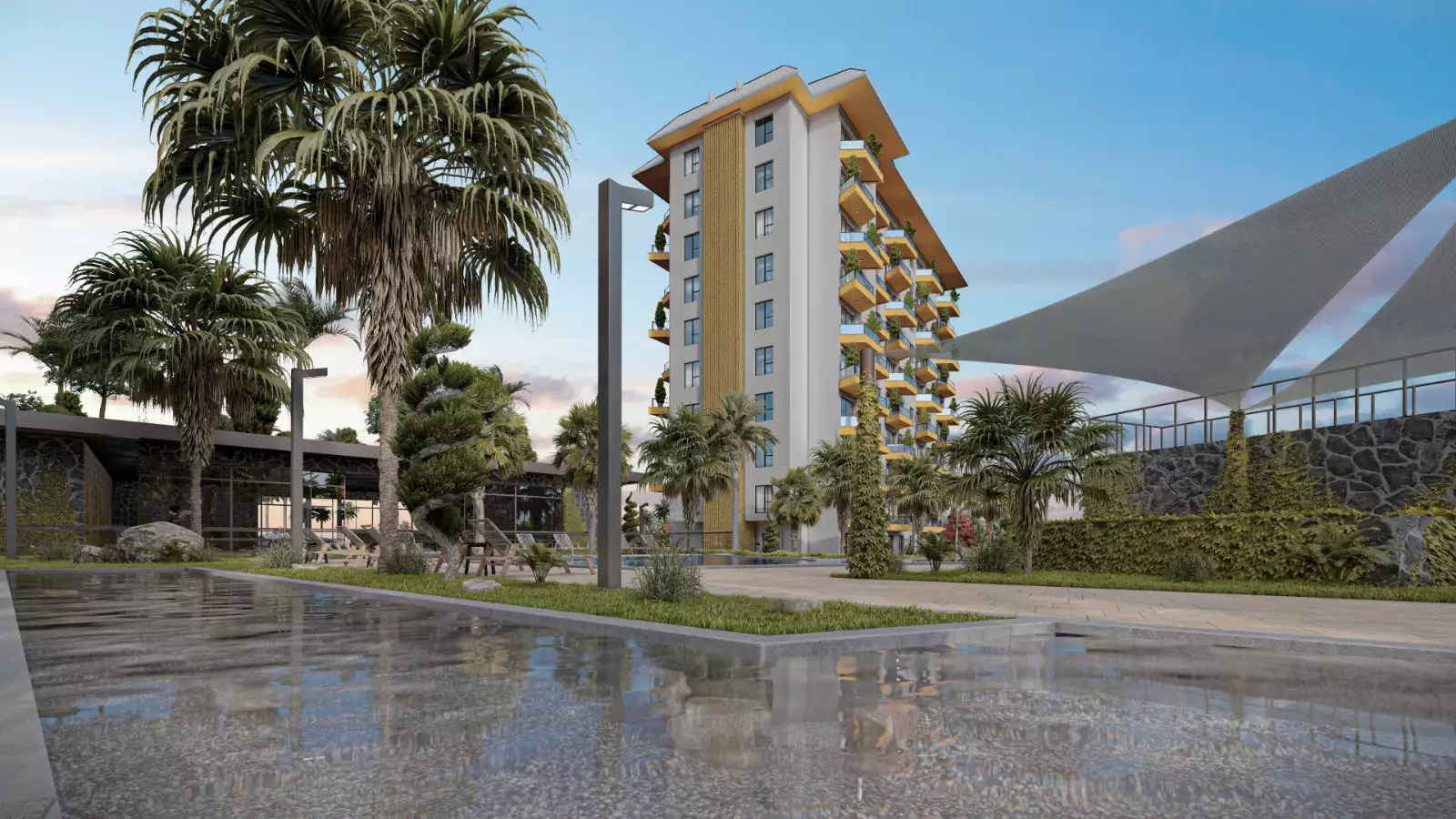 Flat 55m² in Turkey, Avsallar. Priced at 70000€ rent photo-64