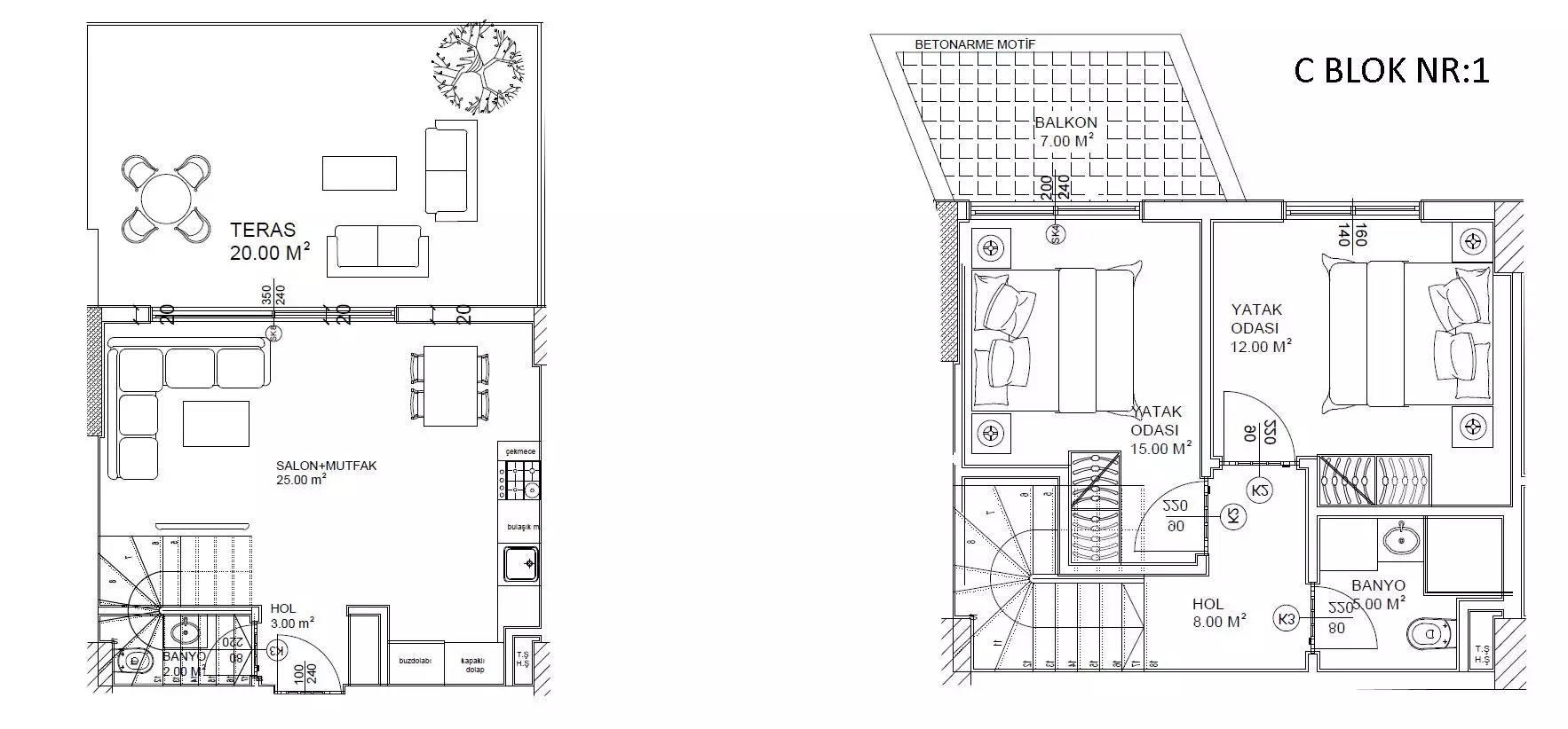 Flat 55m² in Turkey, Avsallar. Priced at 70000€ rent photo-87