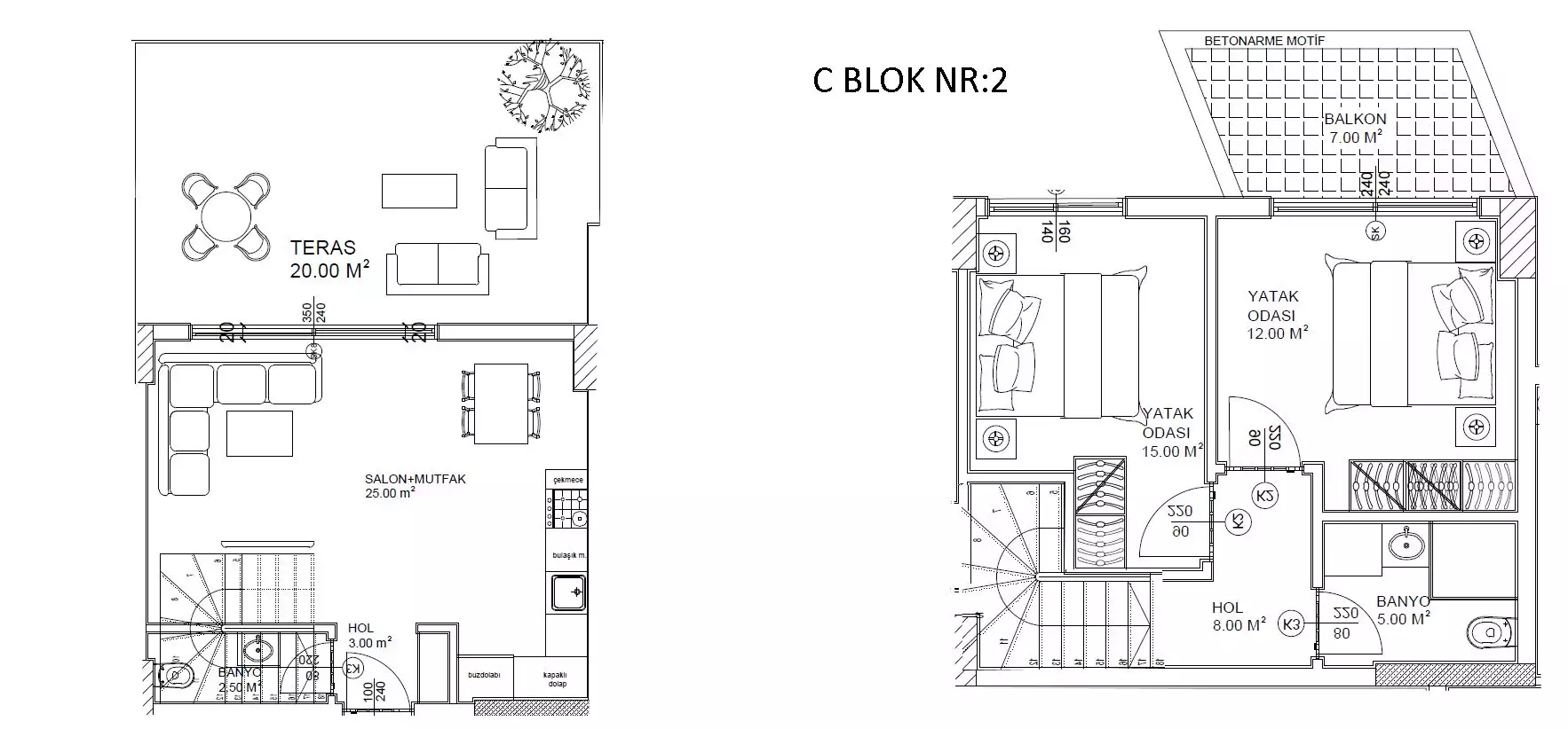 Flat 55m² in Turkey, Avsallar. Priced at 70000€ rent photo-88
