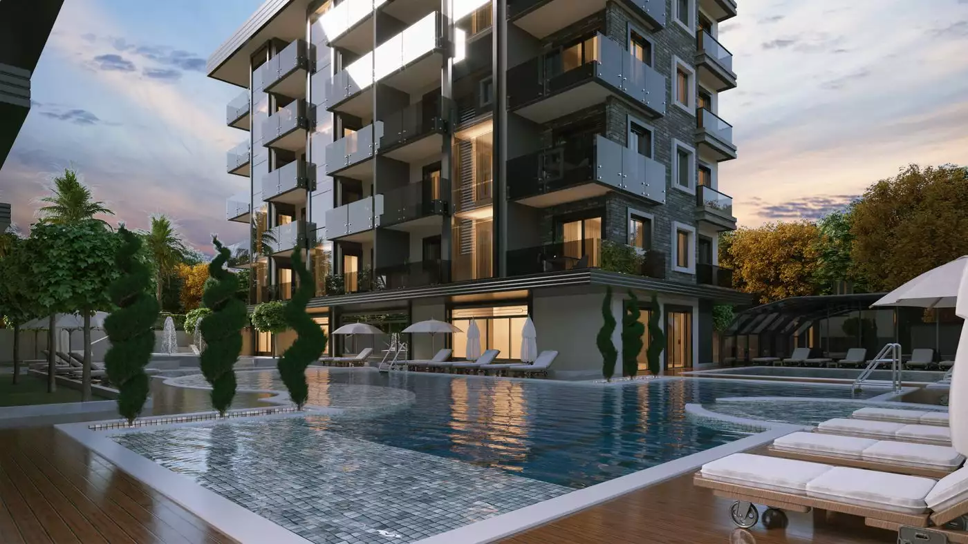 Flat 51m² in Turkey, Alania. Priced at 95000€ rent photo-3