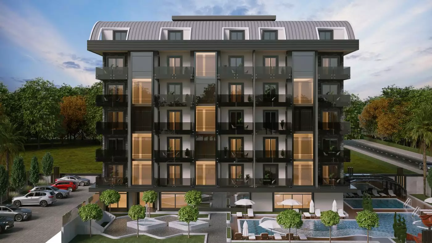 Flat 51m² in Turkey, Alania. Priced at 95000€ rent photo-6
