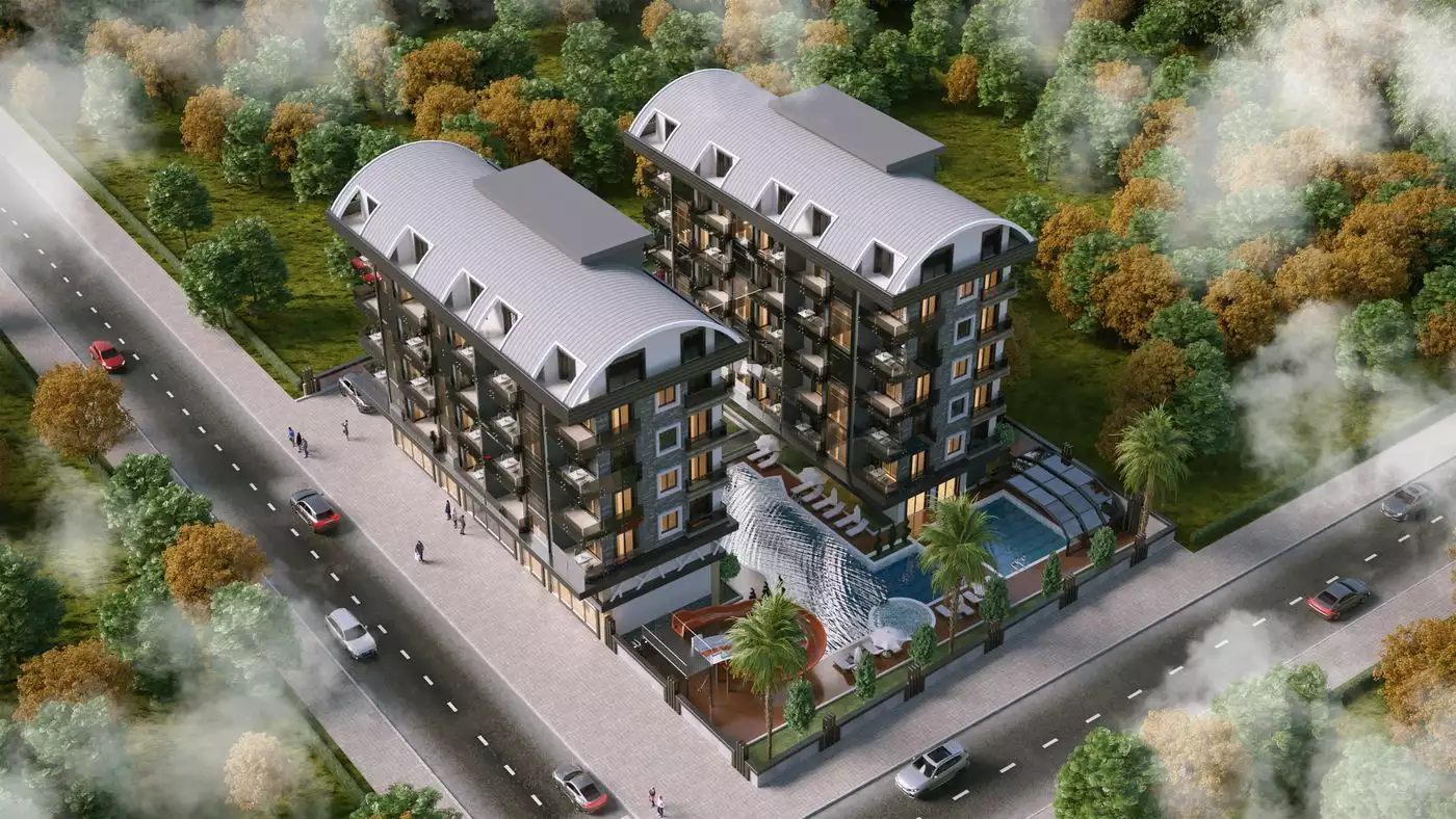 Flat 51m² in Turkey, Alania. Priced at 95000€ rent photo-7