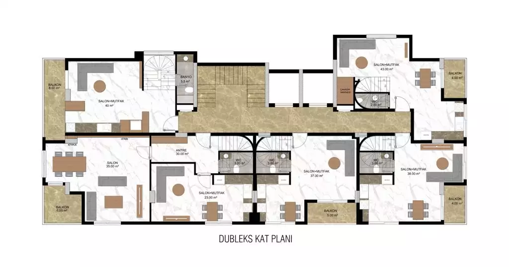 Flat 50m² in Turkey, Alania. Priced at 250000€ rent photo-26