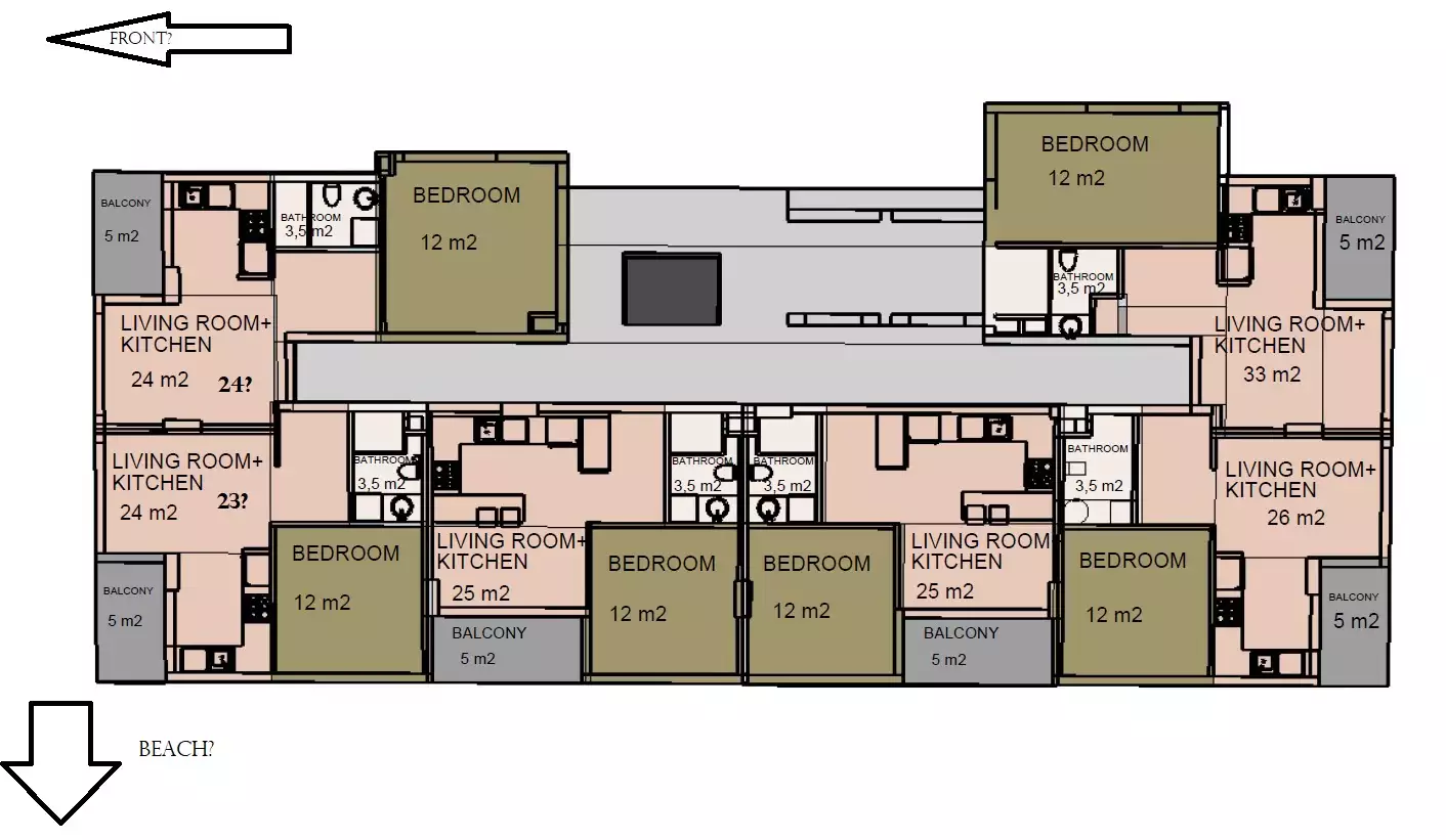 Flat 50m² in Turkey, Alania. Priced at 250000€ rent photo-27