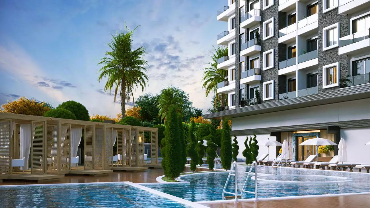 Flat 53m² in Turkey, Alania. Priced at 125000€ rent photo-3