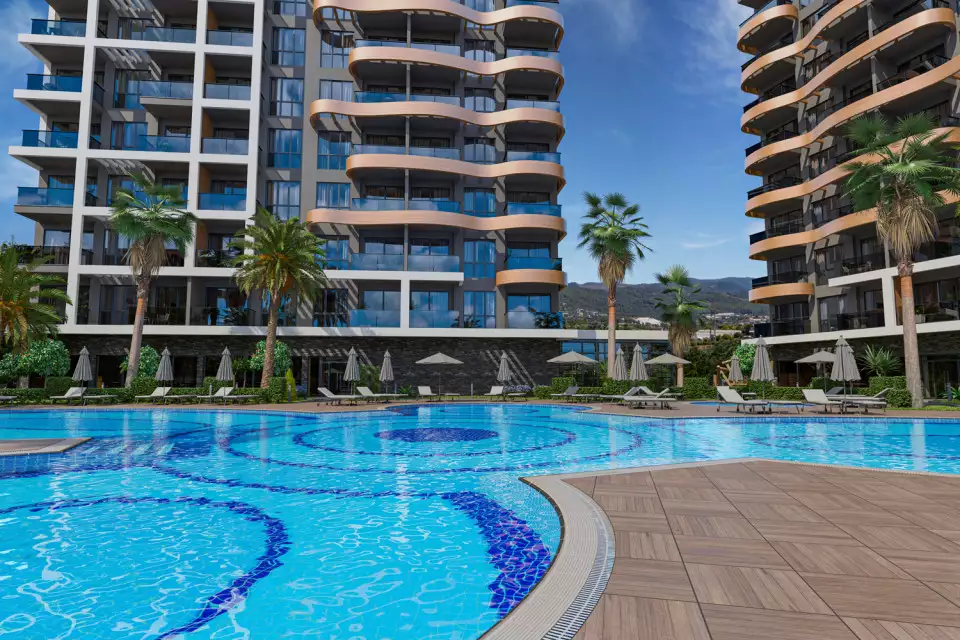 Flat 57m² in Turkey, Avsallar. Priced at 136500€ rent photo-2