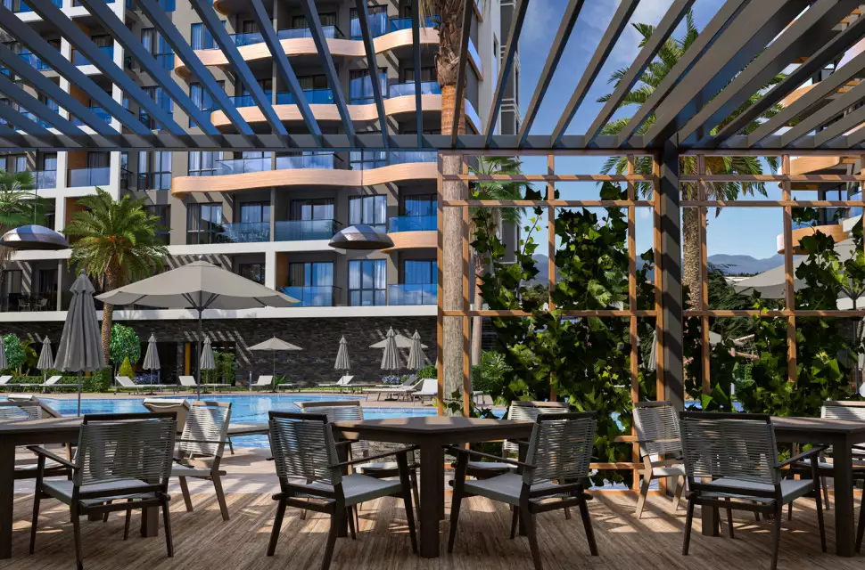 Flat 57m² in Turkey, Avsallar. Priced at 136500€ rent photo-17