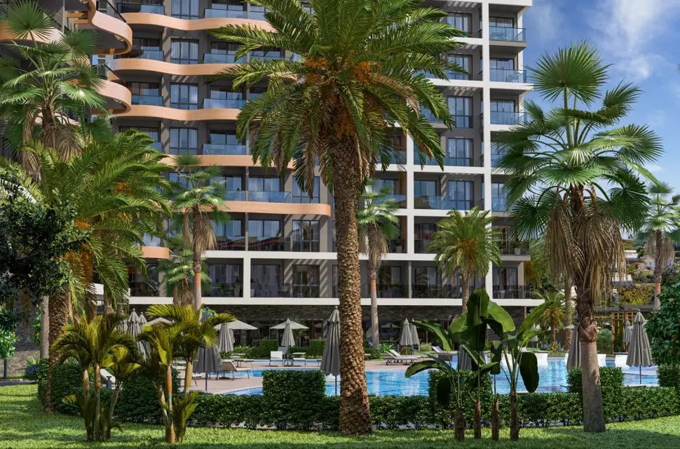 Flat 57m² in Turkey, Avsallar. Priced at 136500€ rent photo-19
