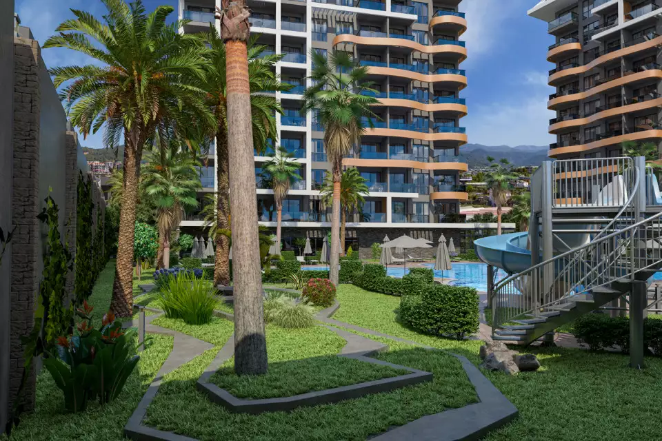 Flat 57m² in Turkey, Avsallar. Priced at 136500€ rent photo-24