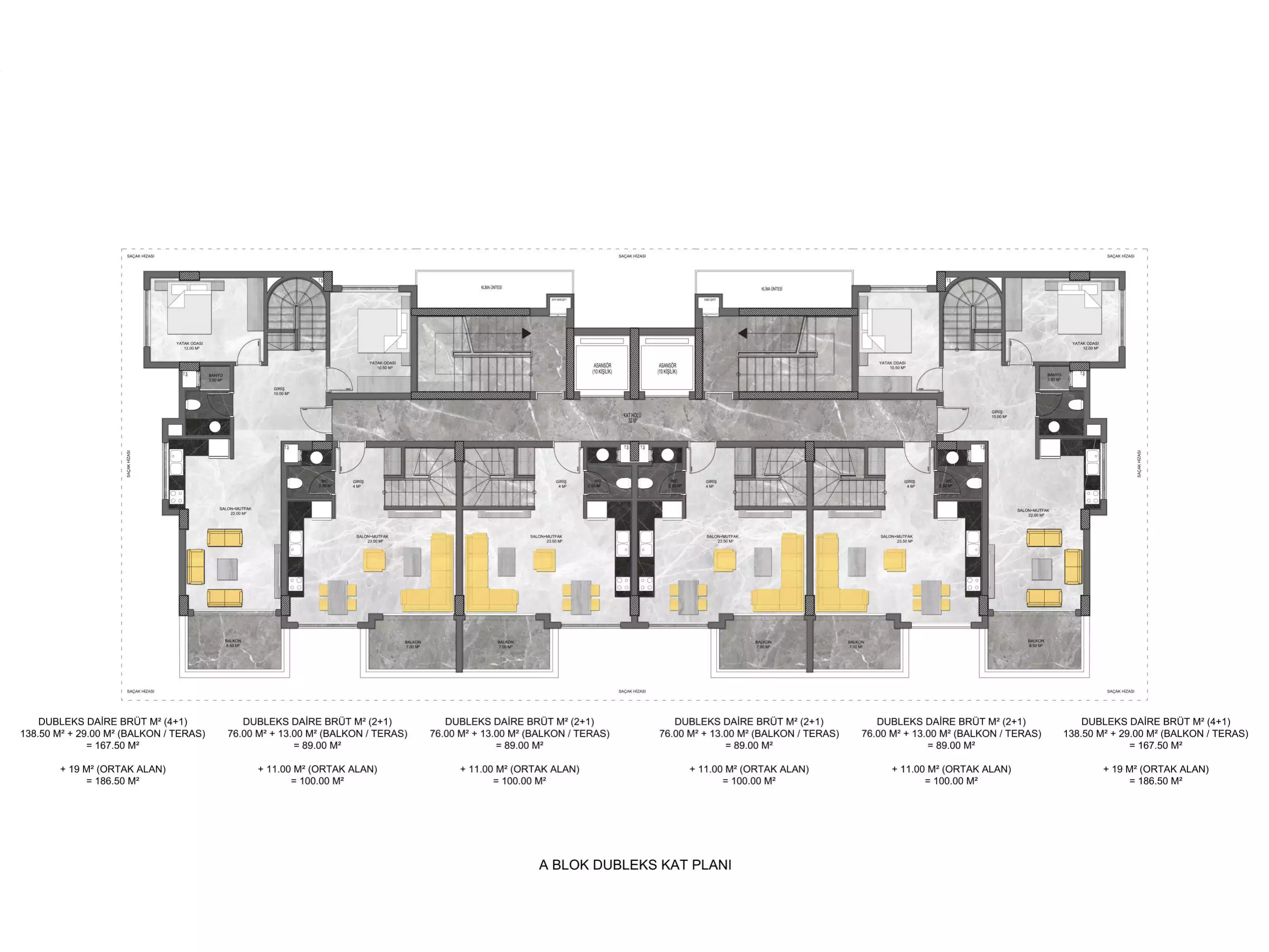 Flat 57m² in Turkey, Avsallar. Priced at 136500€ rent photo-52