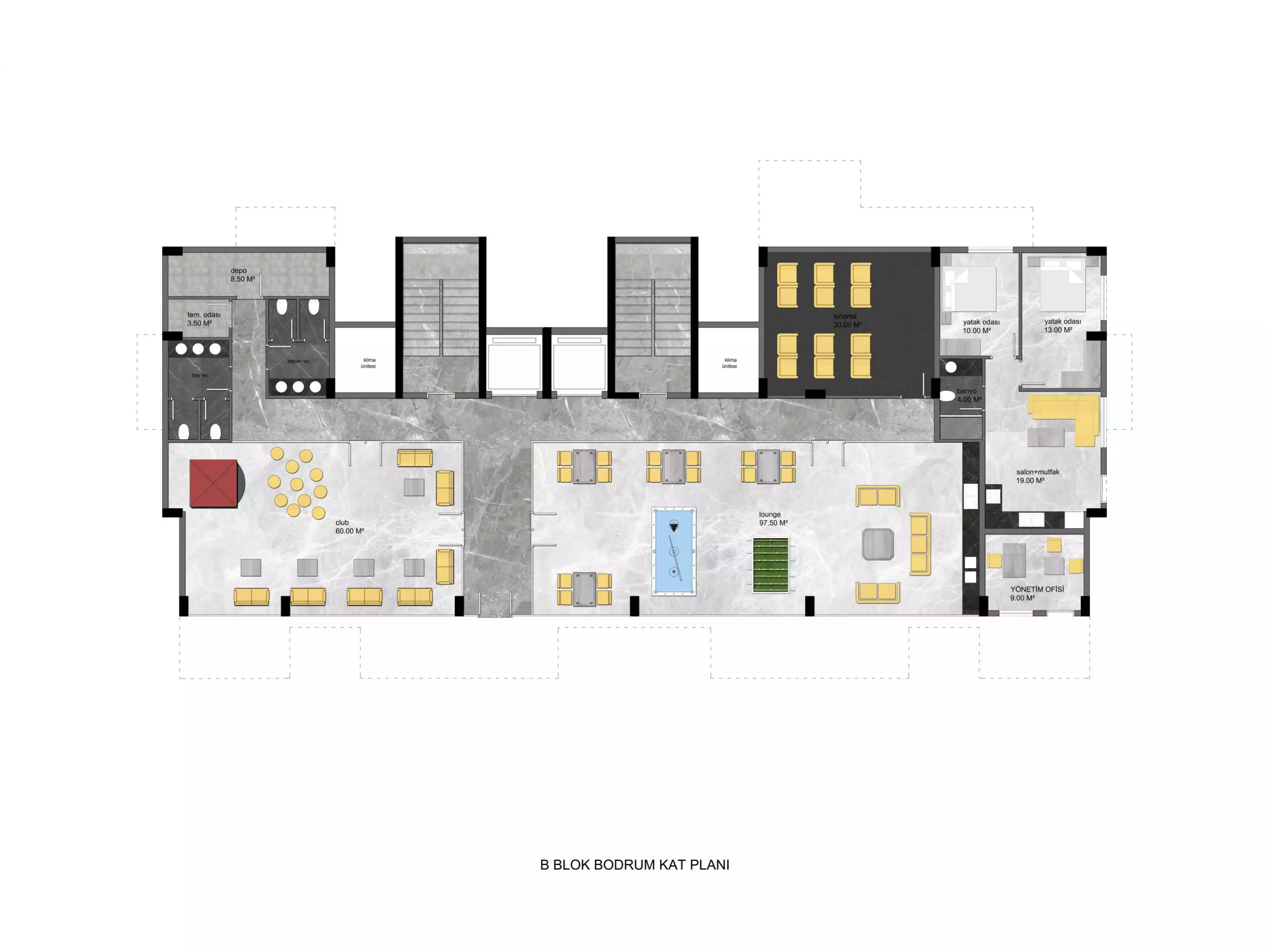Flat 57m² in Turkey, Avsallar. Priced at 136500€ rent photo-54