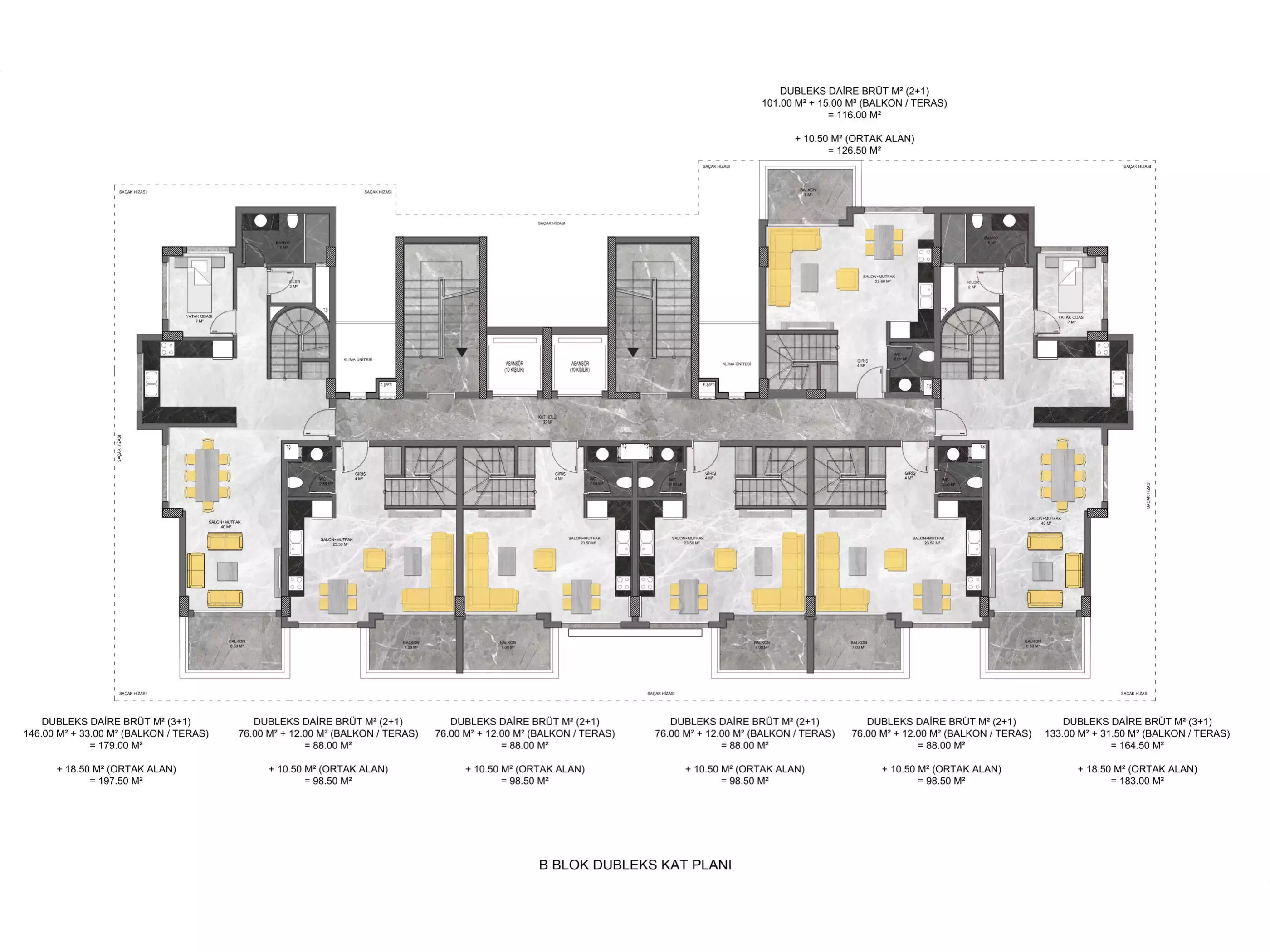 Flat 57m² in Turkey, Avsallar. Priced at 136500€ rent photo-57