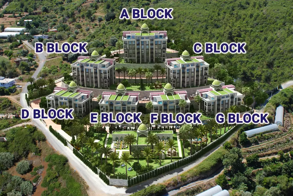 Flat 57m² in Turkey, Kargicak. Priced at 245000€ rent photo-2
