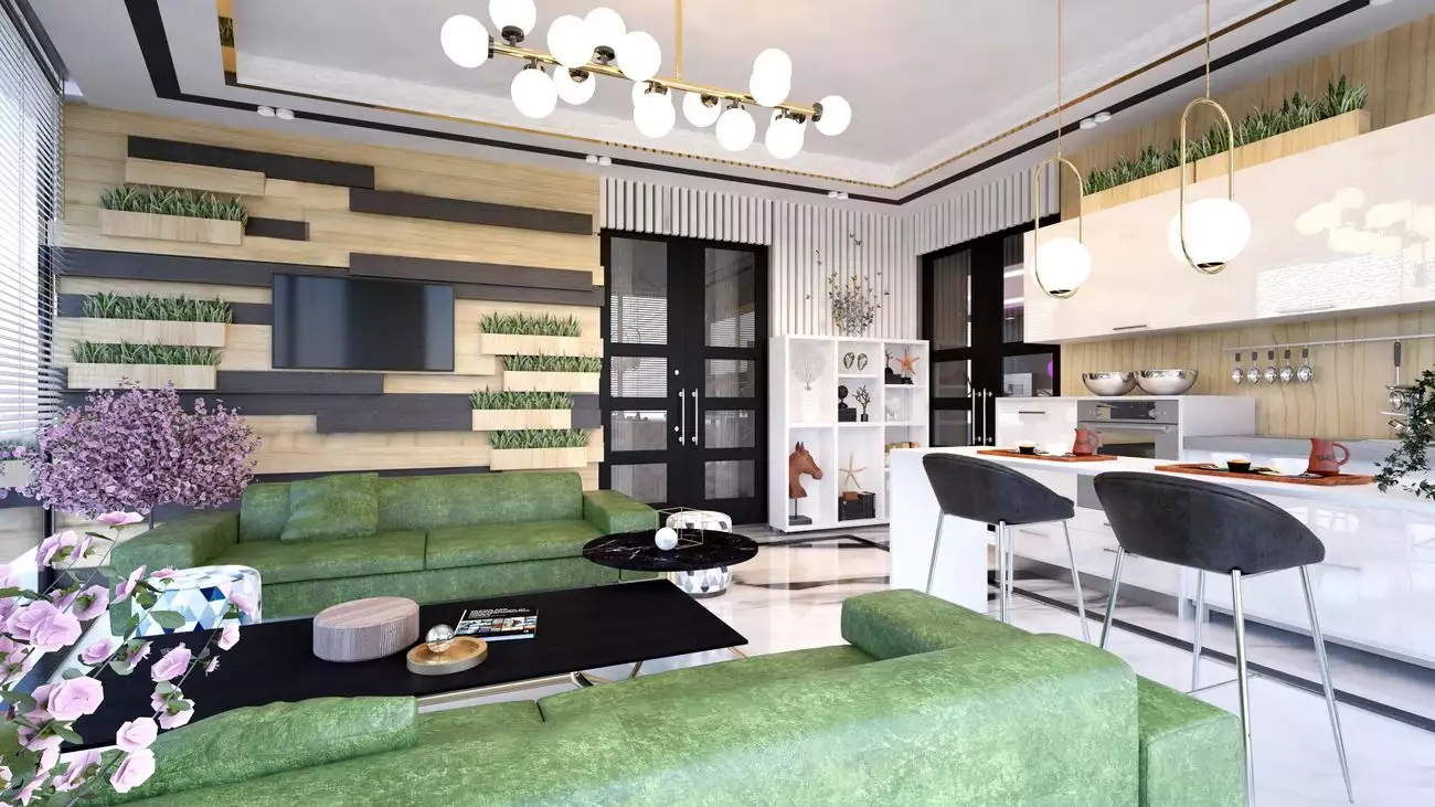 Flat 135m² in Turkey, Kargicak. Priced at 319000€ rent photo-29