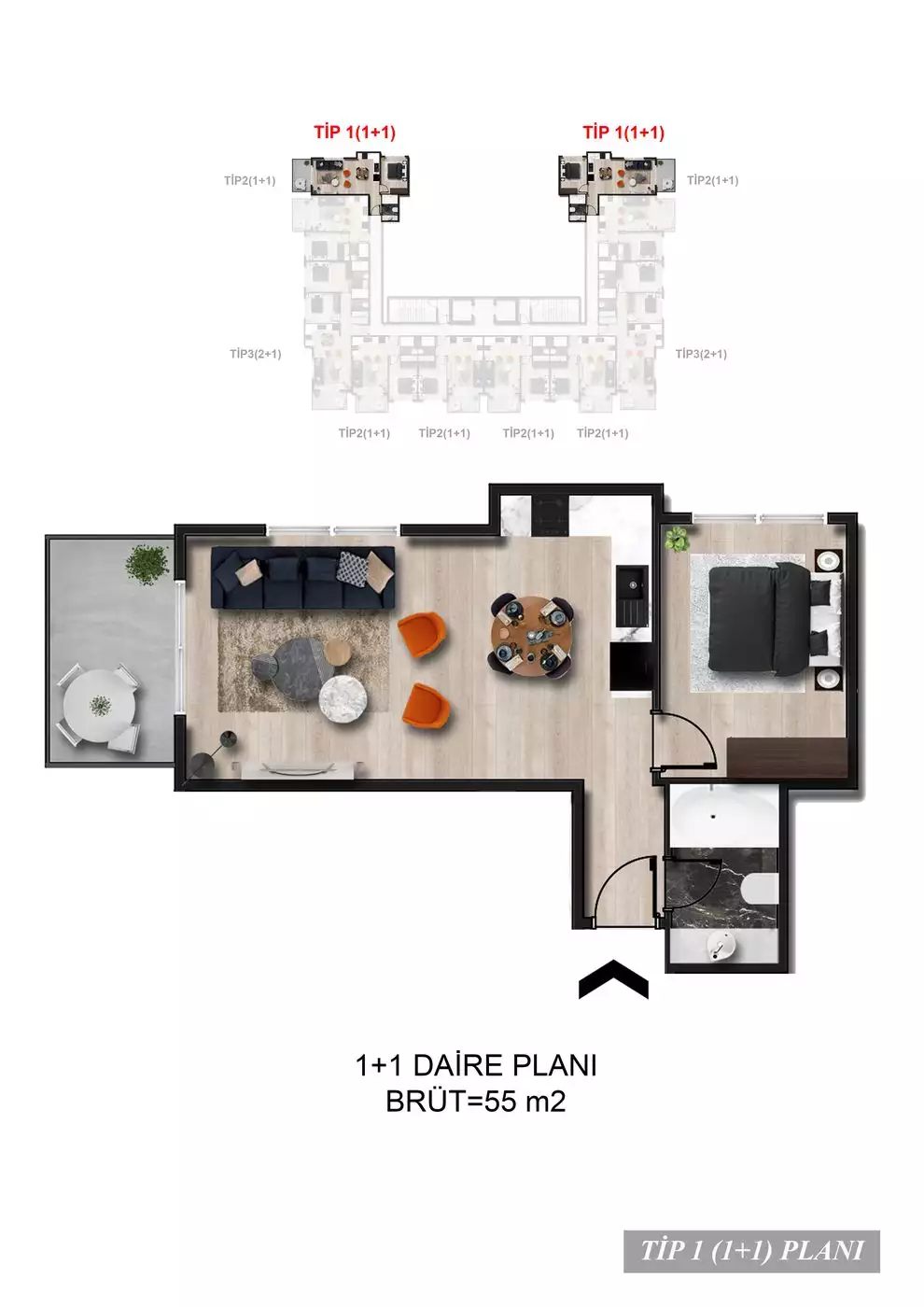 Flat 44m² in Turkey, Avsallar. Priced at 140000€ rent photo-14