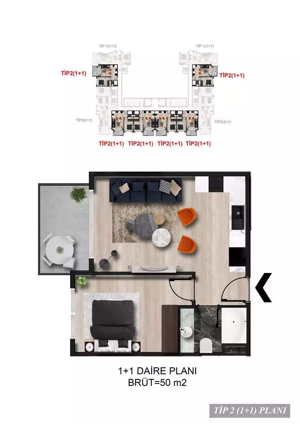 Flat 44m² in Turkey, Avsallar. Priced at 140000€ rent photo-15