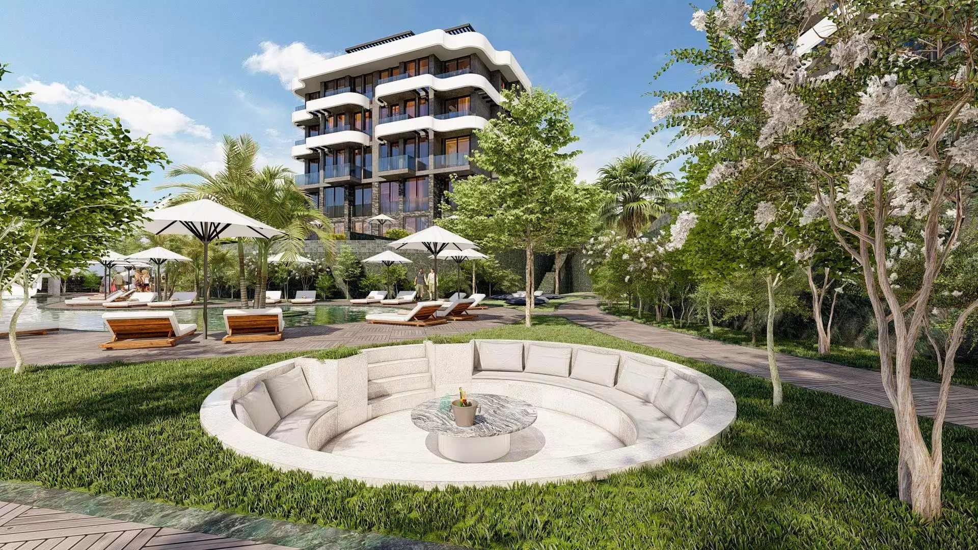 Flat 55m² in Turkey, Kargicak. Priced at 140000€ rent photo-8