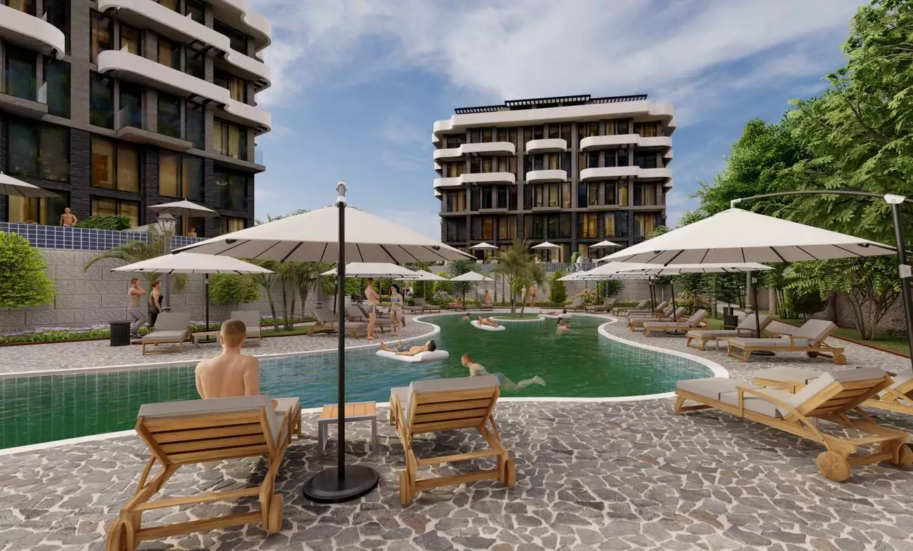Flat 55m² in Turkey, Kargicak. Priced at 140000€ rent photo-12