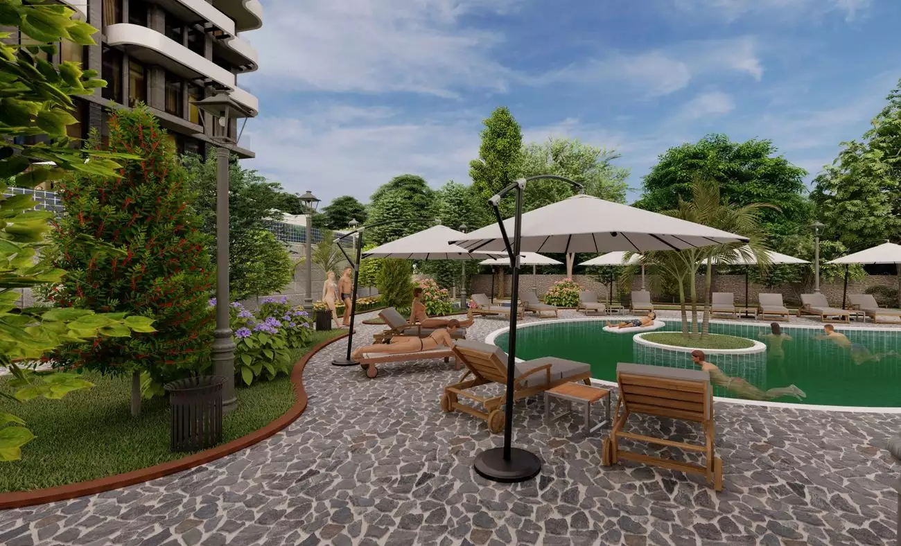 Flat 55m² in Turkey, Kargicak. Priced at 140000€ rent photo-17