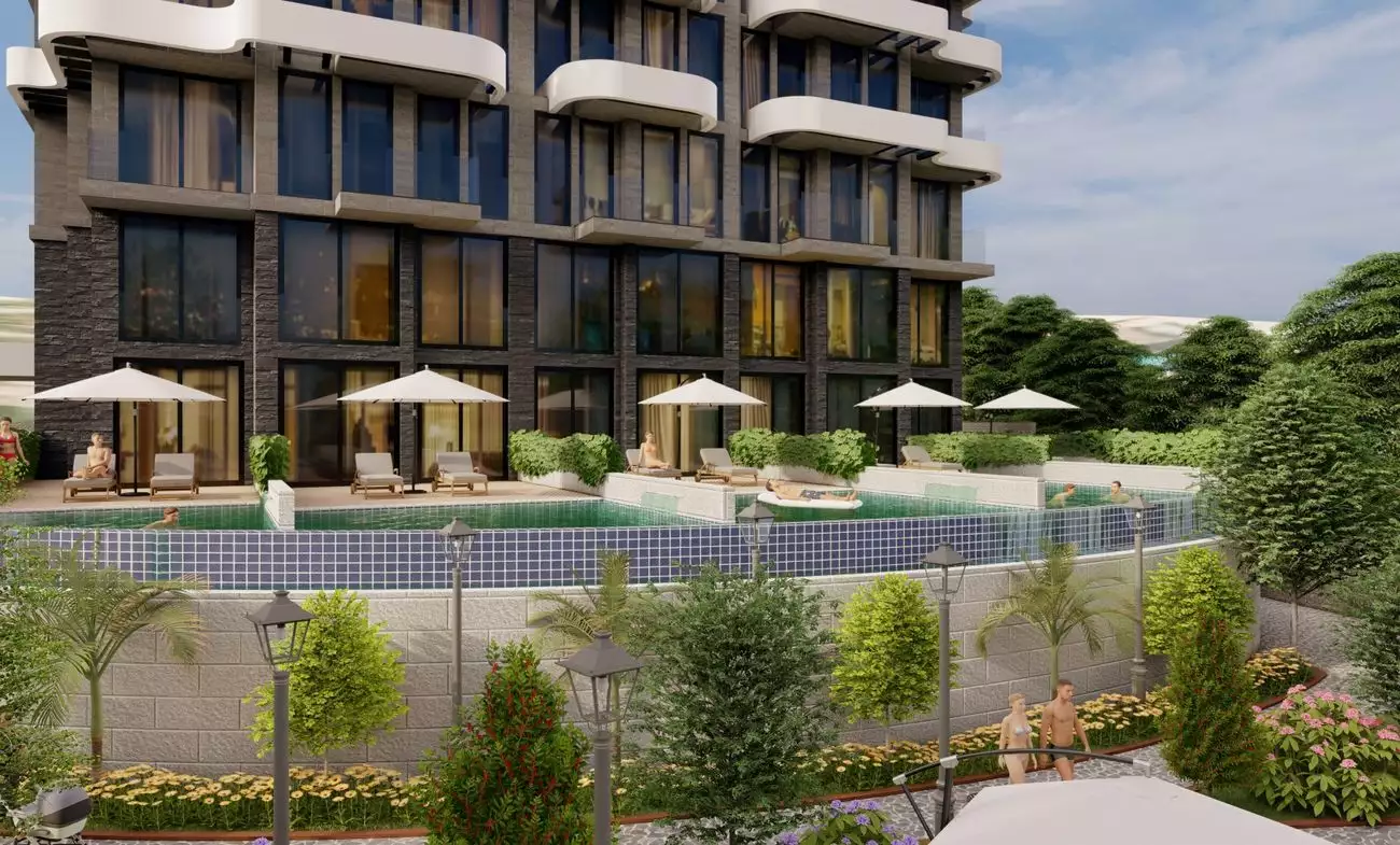 Flat 55m² in Turkey, Kargicak. Priced at 140000€ rent photo-19